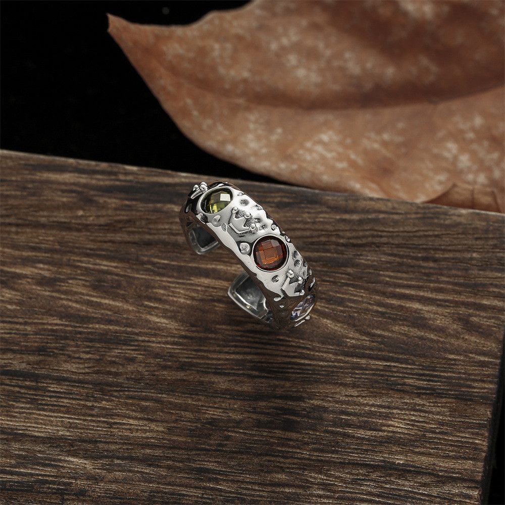 Jewelry New Trend Jewelry Rings Open Size Chrome Ring (Size 7-13) Size ONE SIZE - 4 Thumbnail