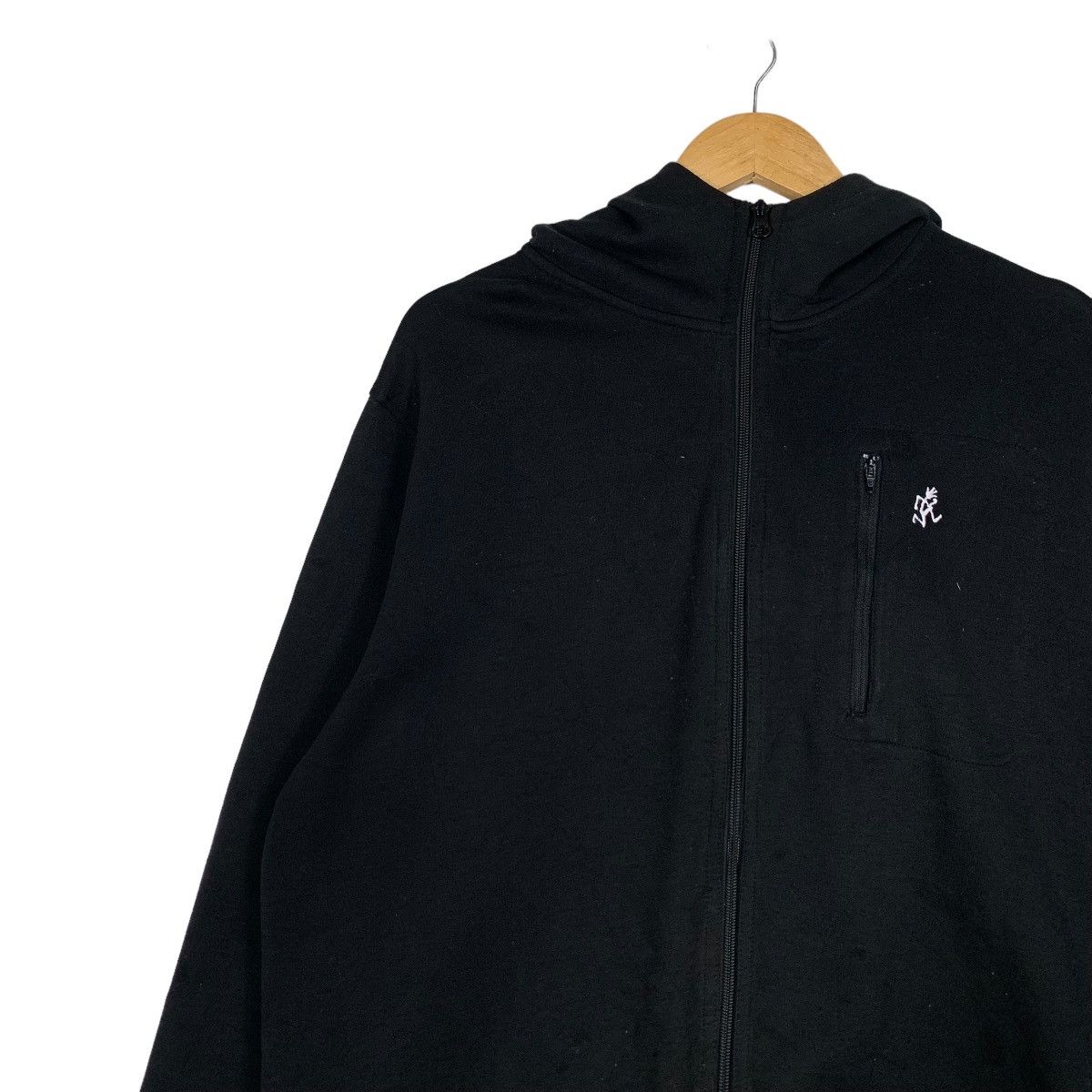 Gramicci GRAMICCI Usa Small Logo Zipper Hoodies Sweatshirt #1161-C53 Size US S / EU 44-46 / 1 - 7 Thumbnail