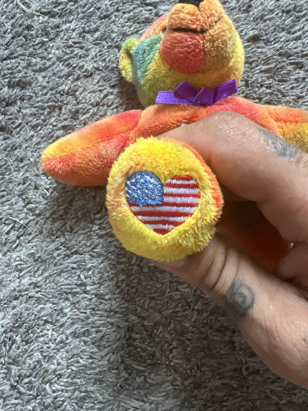 Hypebeast Symbolz Beverly Hills Tie-Dye Beanie Bear Size ONE SIZE - 3 Thumbnail