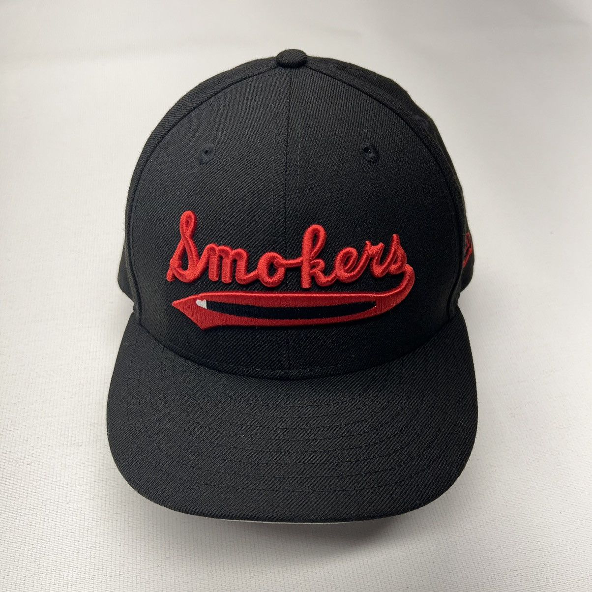 New Era Tampa Smokers New Era Hat 7 3/8 Black Cap 59Fifty Fitted Size ONE SIZE - 2 Thumbnail