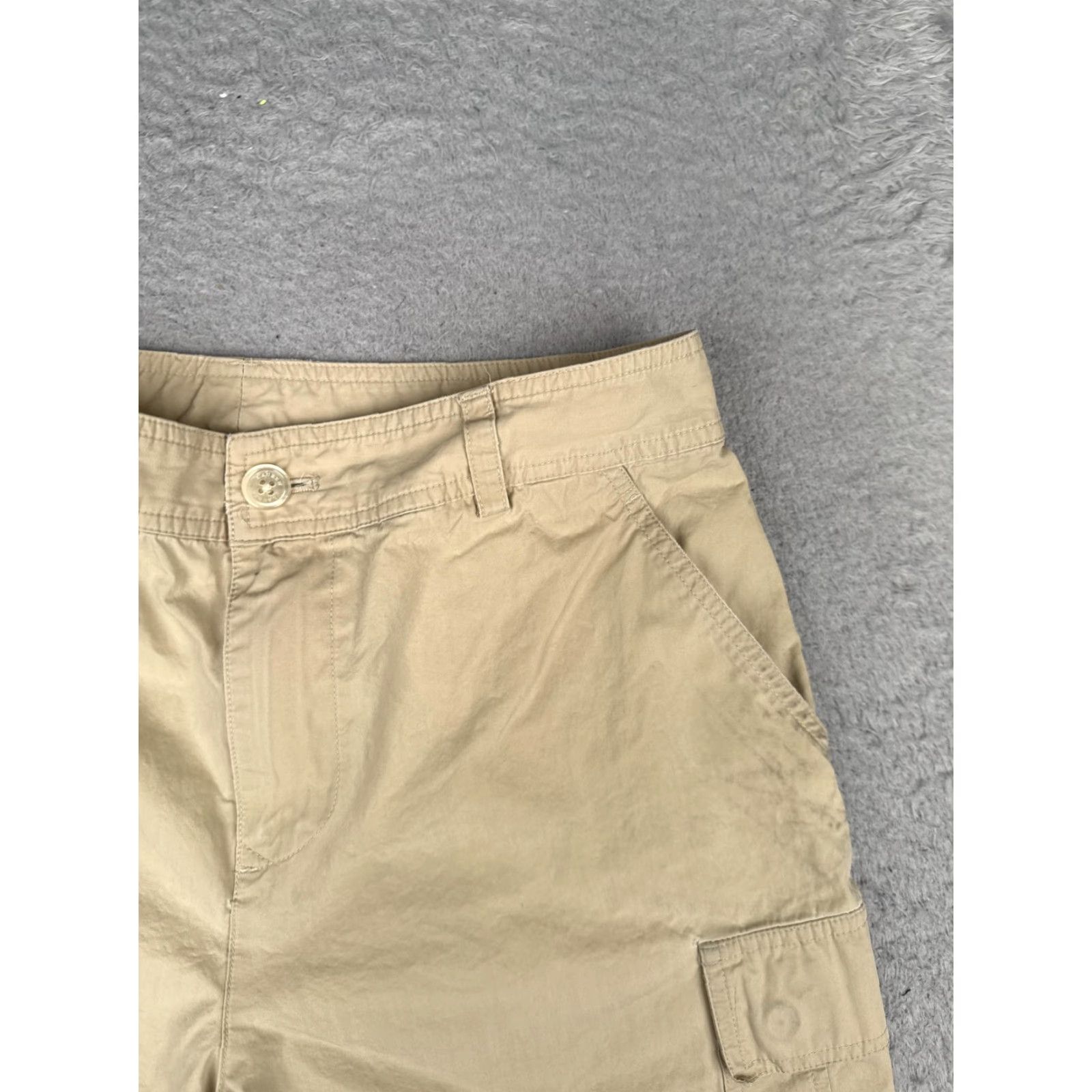 Ralph Lauren Lauren Ralph Lauren Shorts Womens 8P Beige Cargo Twill Hiking Travel Casual Petsite? Size 30" / US 8 / IT 44 - 5 Thumbnail