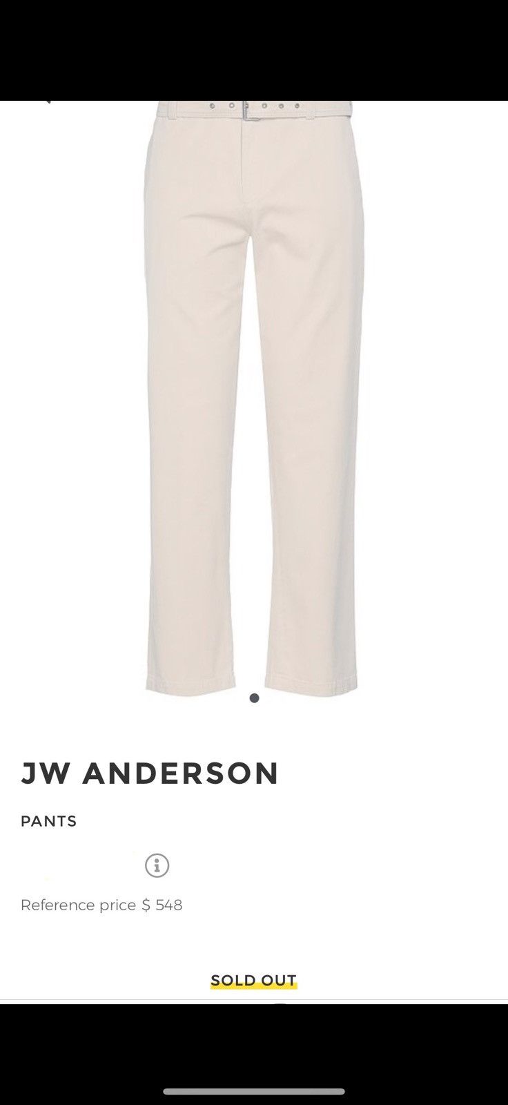 JW Anderson JW Anderson pants (RRP $548) Size US 32 / EU 48 - 2 Thumbnail
