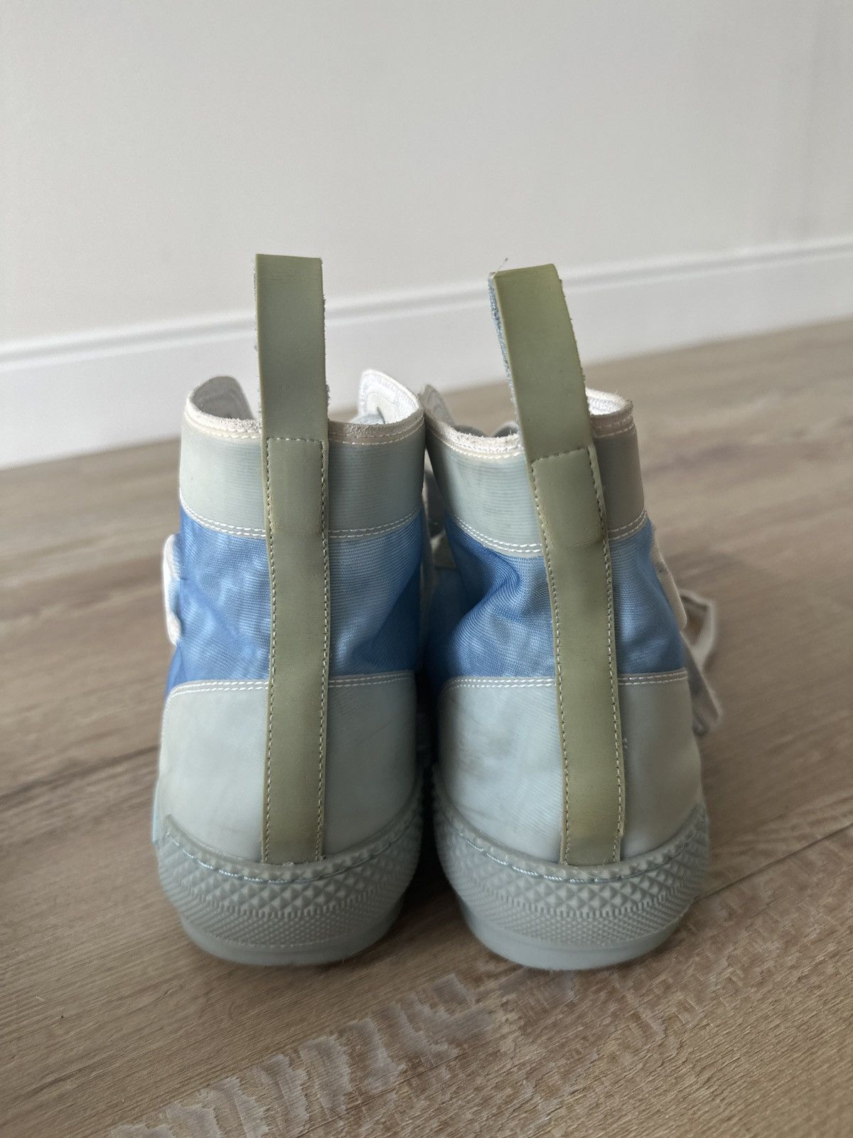 Daniel Arsham × Dior X DANIEL ARSHAM Oblique Mens B23 High Top Sneakers Size US 11 / EU 44 - 6 Thumbnail