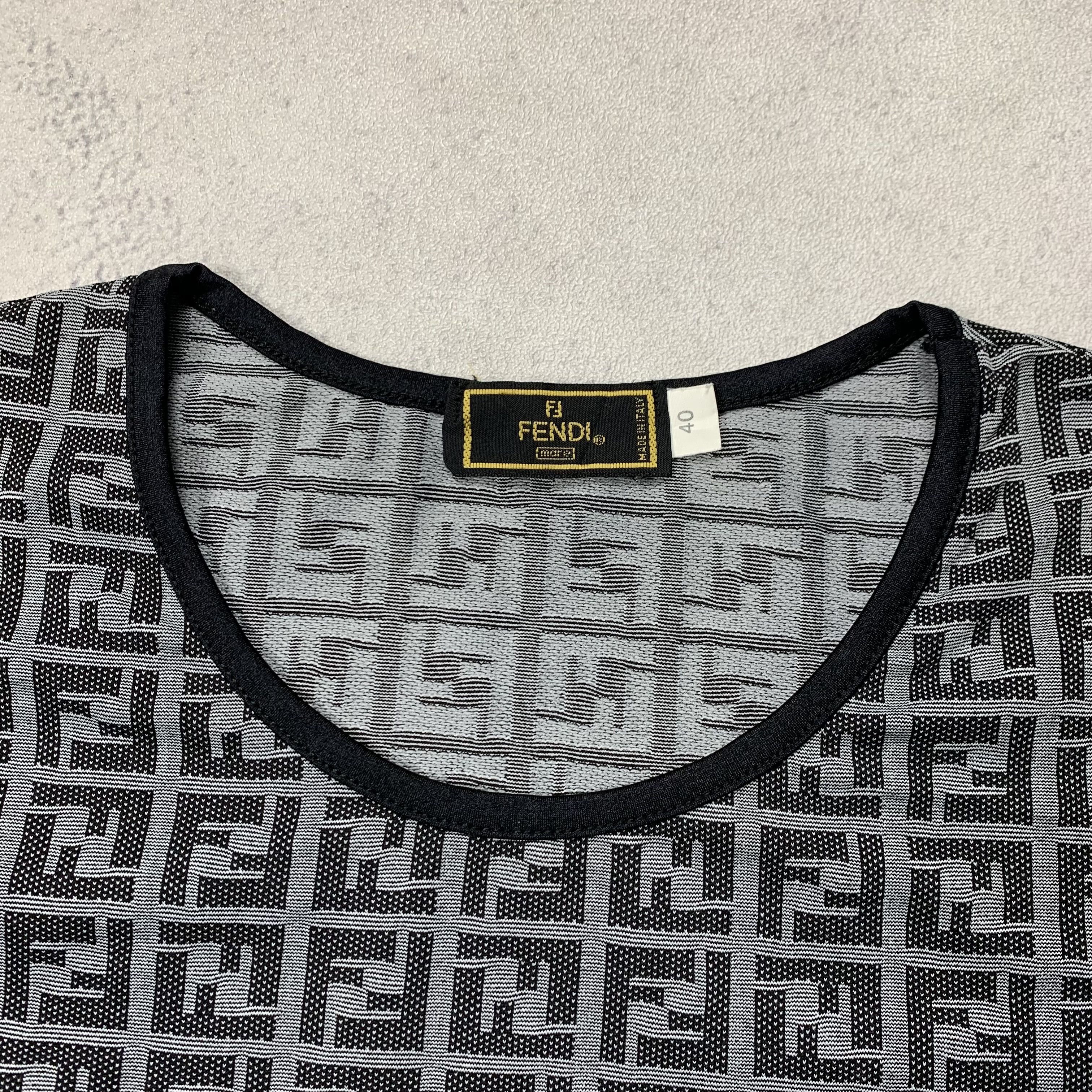 Fendi Vintage Fendi Monogram Top Size S / US 4 / IT 40 - 3 Thumbnail