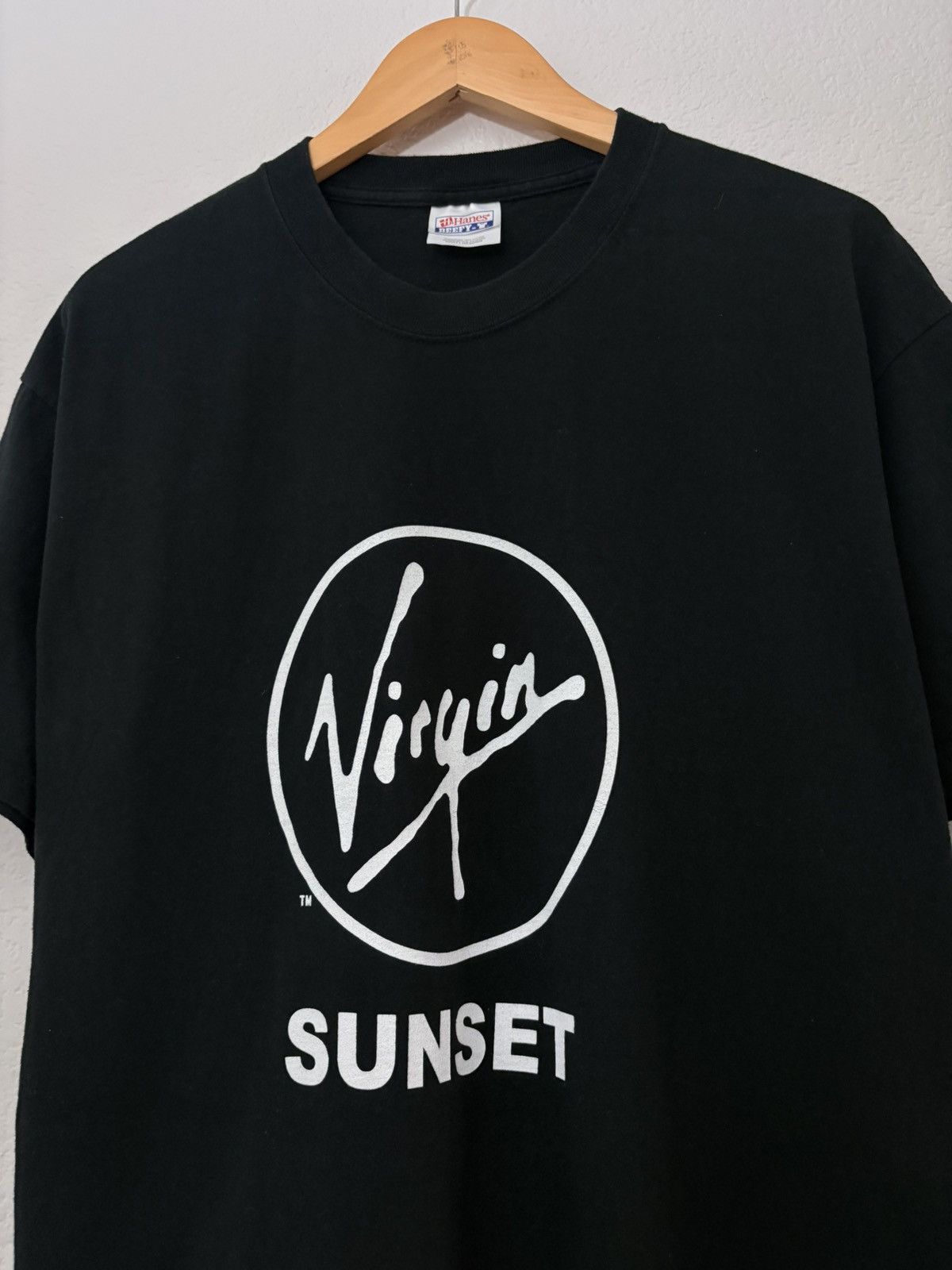Vintage 90’s Virgin Records on Sunset Las Vegas Vintage Tee Size US L / EU 52-54 / 3 - 2 Thumbnail
