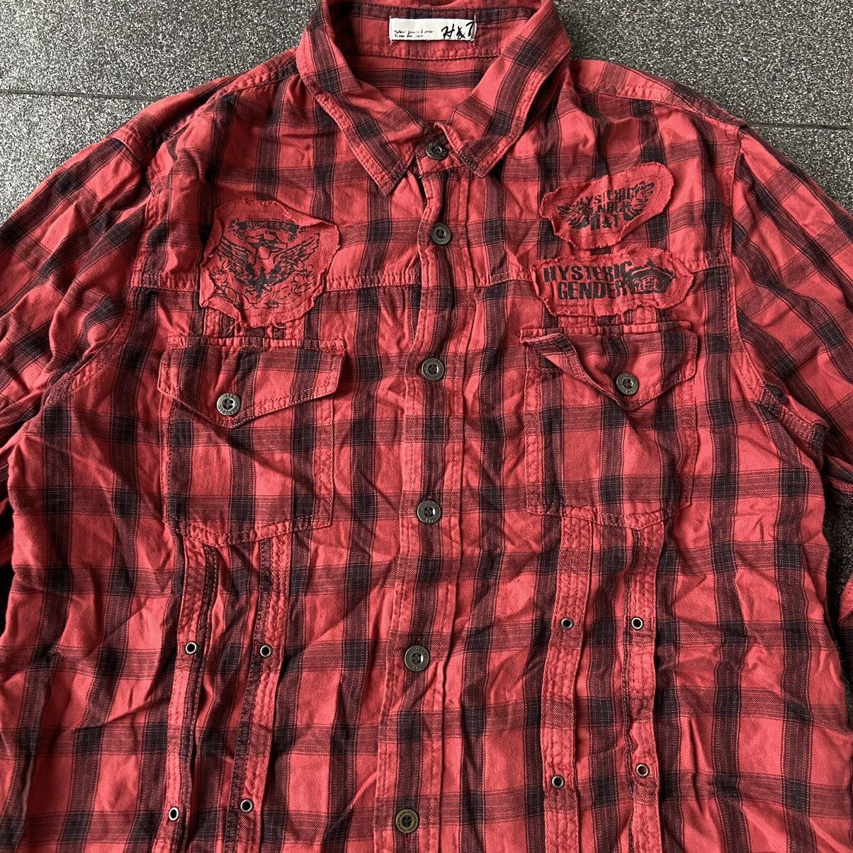 Hysteric Glamour H&T Hysteric Shirts Vintage Size US XL / EU 56 / 4 - 2 Thumbnail