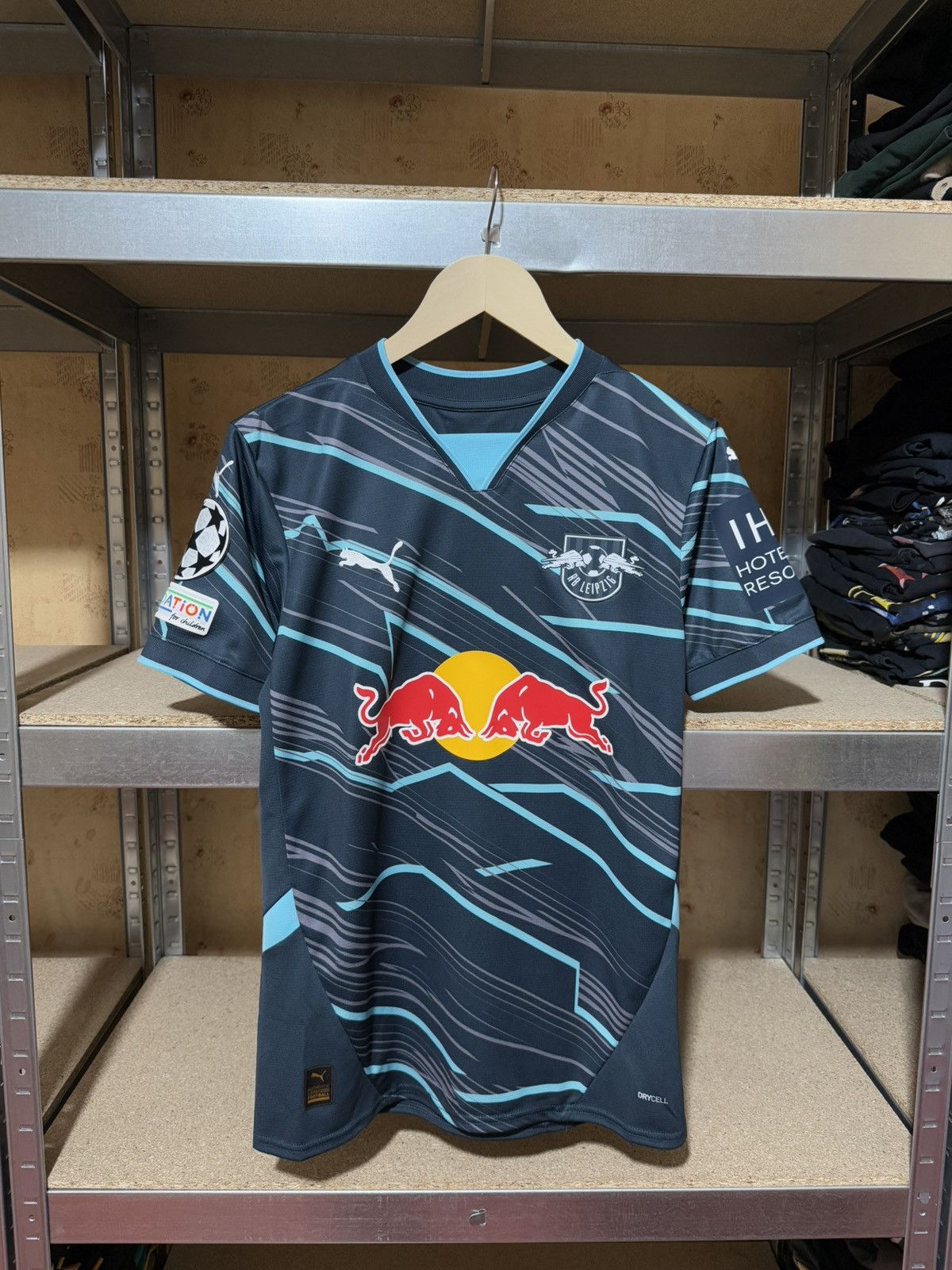 Puma × Vintage Puma RB Leipzig Openda UEFA 2024 2025 Third Soccer Jersey Size US S / EU 44-46 / 1 - 1 Thumbnail