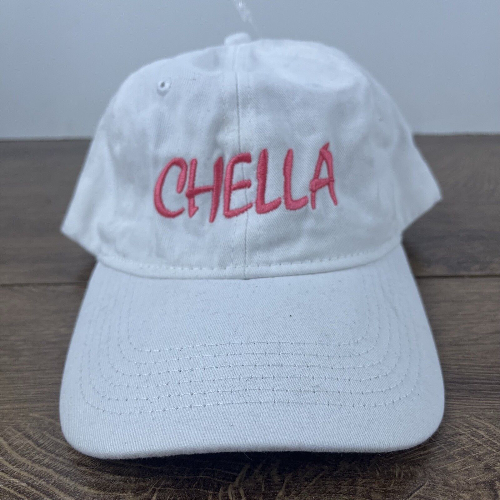 Other Chella Hat Chella Hat White Hat Adjustable White Adult Size Size ONE SIZE - 4 Thumbnail