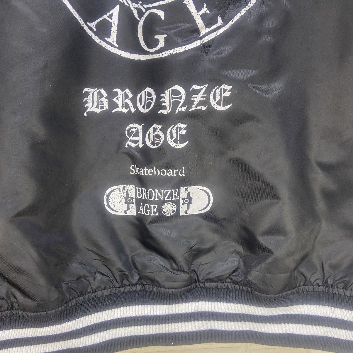 Other Skategang🔥Skateboard Bronze Age New Bone Satin Varsity Size US M / EU 48-50 / 2 - 12 Thumbnail