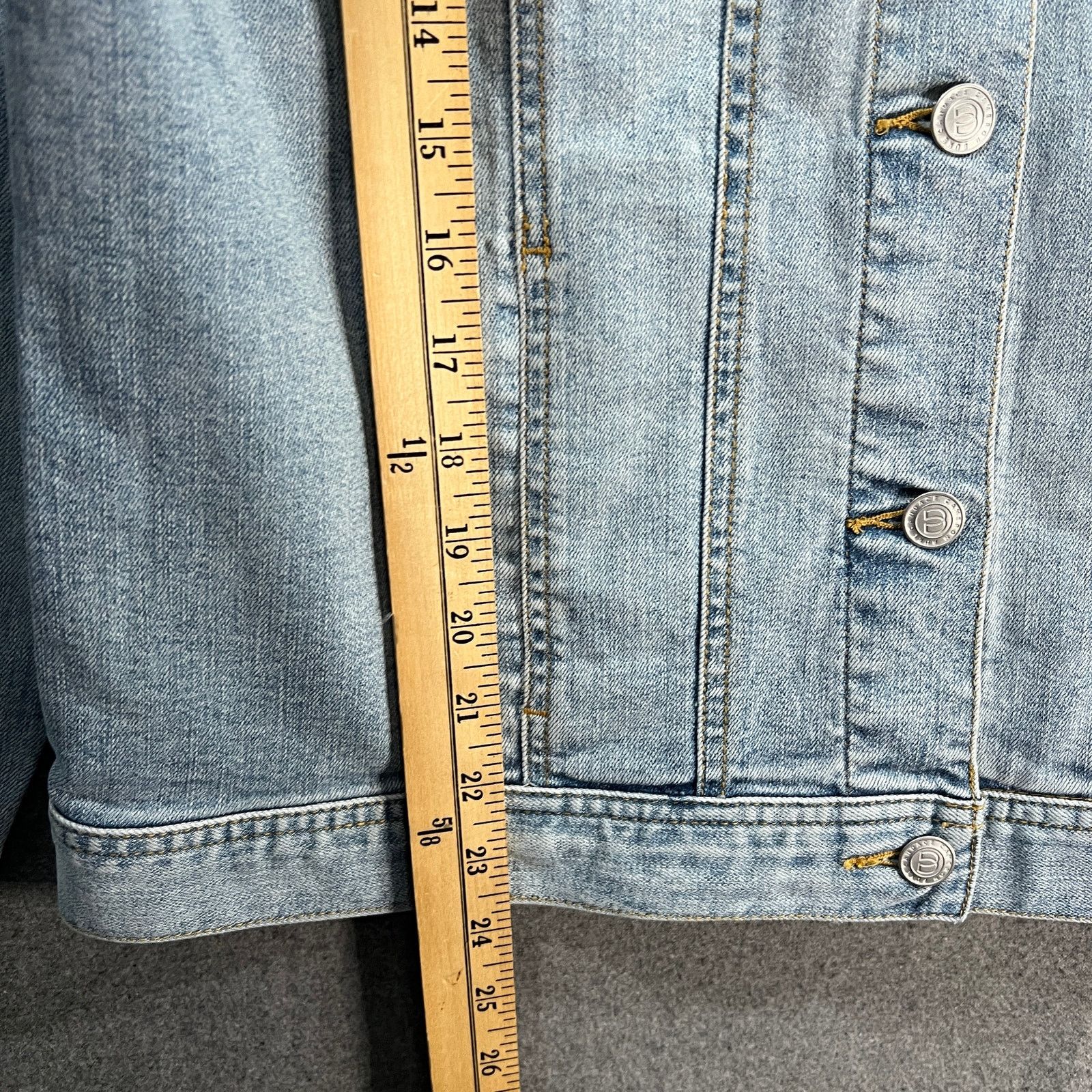 Other Candace Cameron Bure Pacific Denim Relaxed Jean Jacket Size S / US 4 / IT 40 - 6 Thumbnail