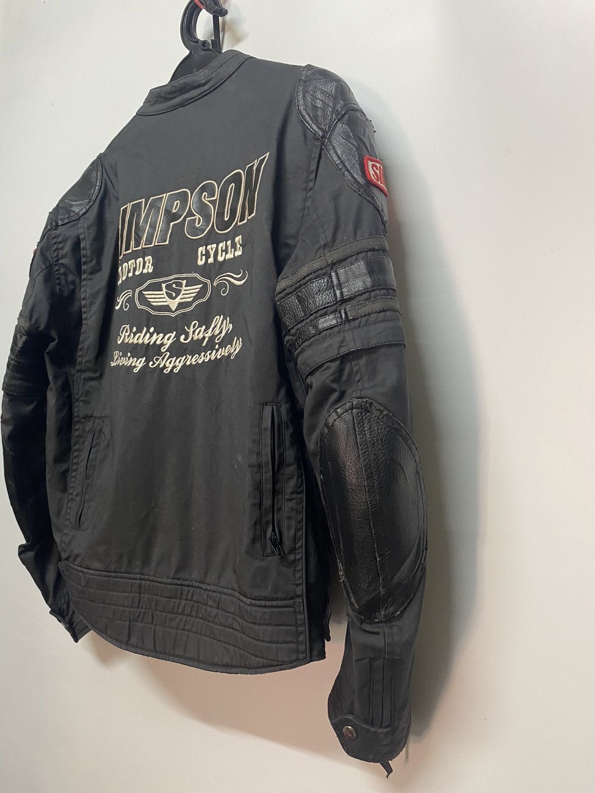 The Simpsons SIMPSON Motorcycle Riders Racer Jacket Patches Size US L / EU 52-54 / 3 - 5 Thumbnail
