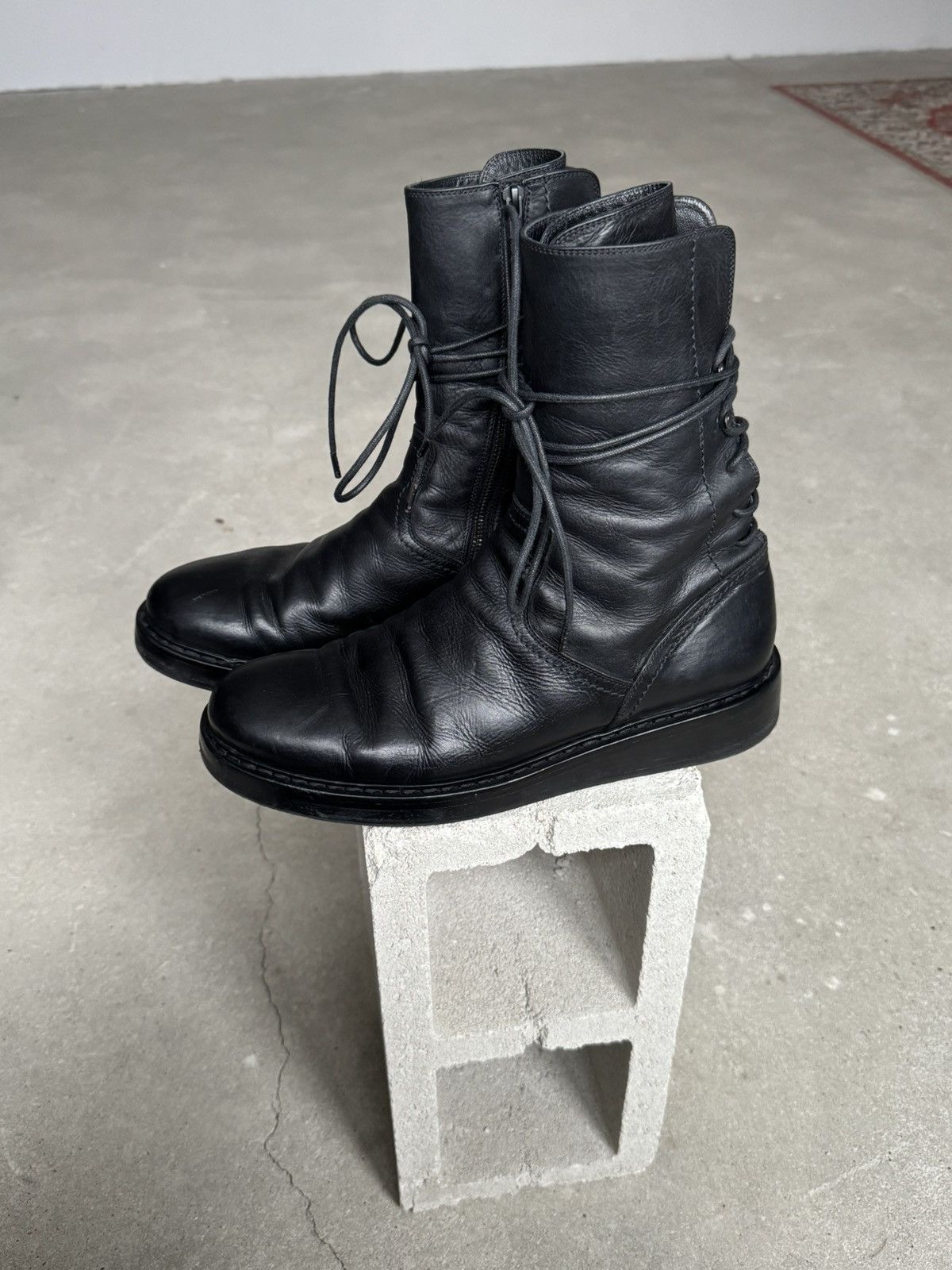 Ann Demeulemeester Backlace Boots Victor