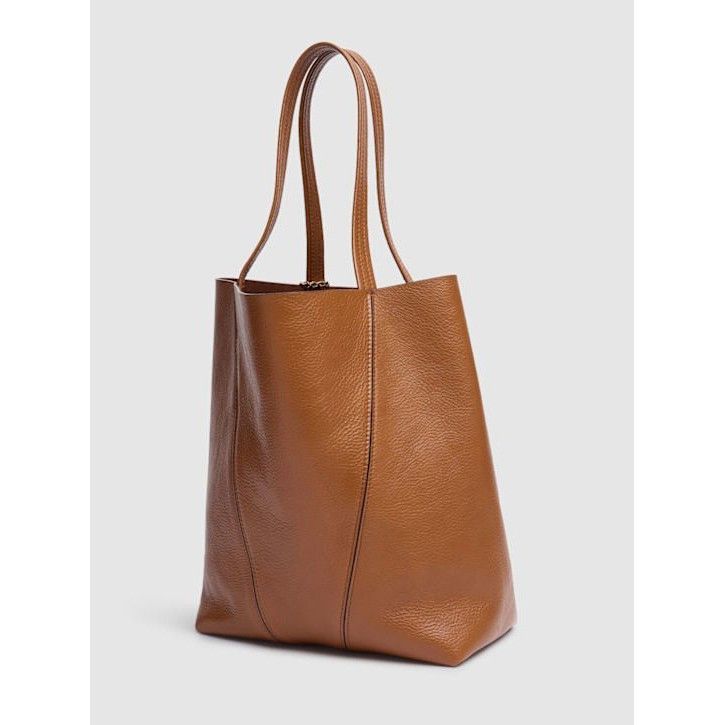 Chloe Chloe Medium Spin Clay Brown Grained Leather Tote Bag New & Size ONE SIZE - 4 Thumbnail