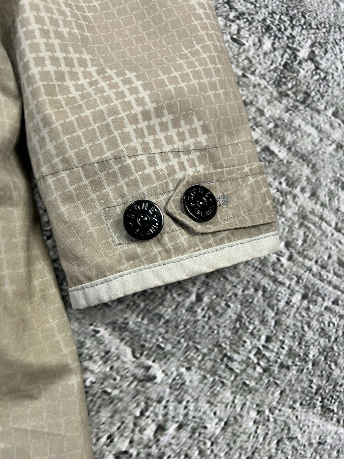 Stone Island Stone Island Ice Jacket SI Check Grid Camo A/W 2017 Size US M / EU 48-50 / 2 - 6 Thumbnail