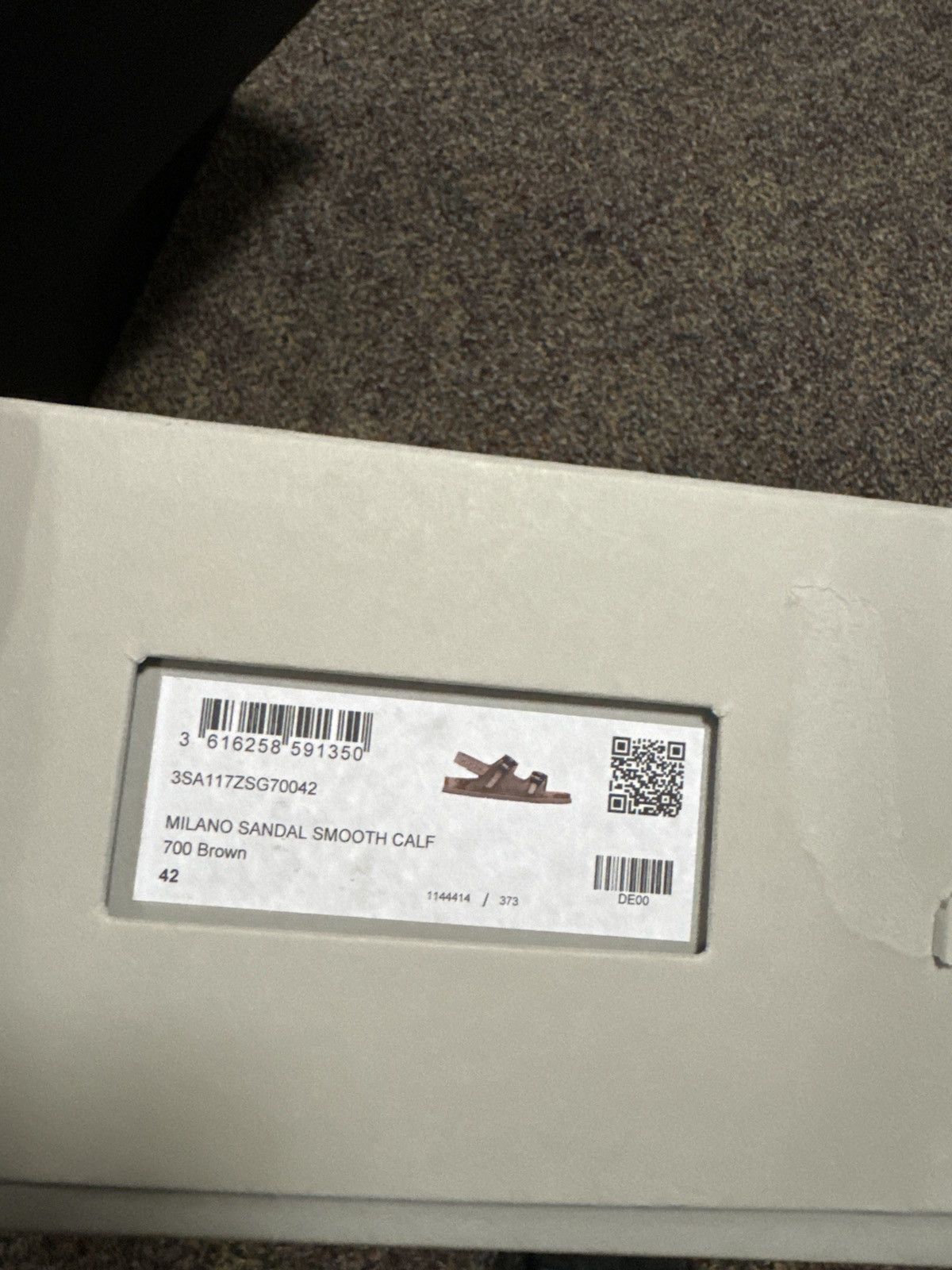 Birkenstock × Dior o1rshd1 / 555 / M-Milano Slipper Sandal in Brown Size US 9 / EU 42 - 10 Thumbnail