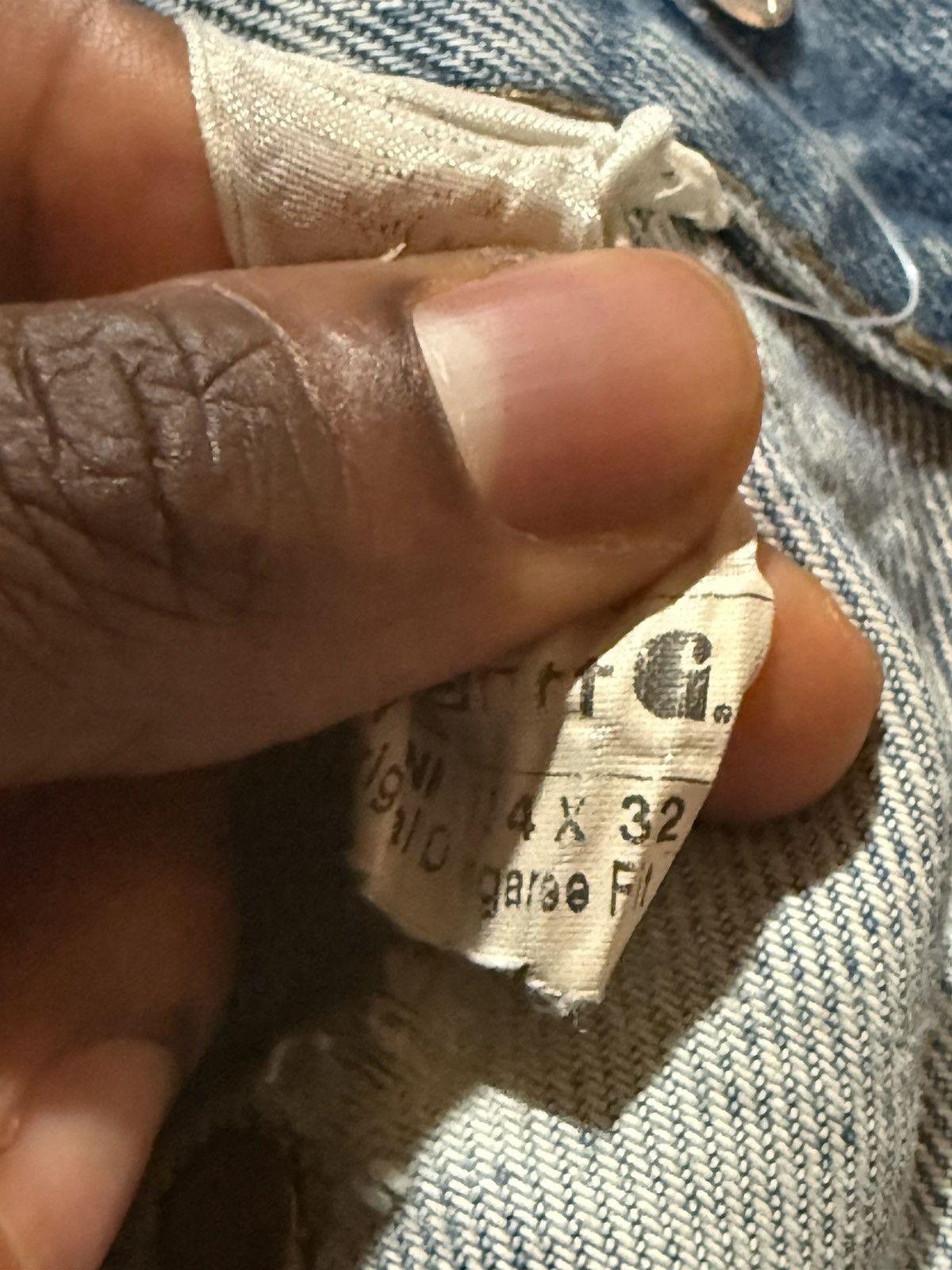Carhartt Vinateg Double Knee Carpenter Denim Jeans Size US 34 / EU 50 - 6 Thumbnail
