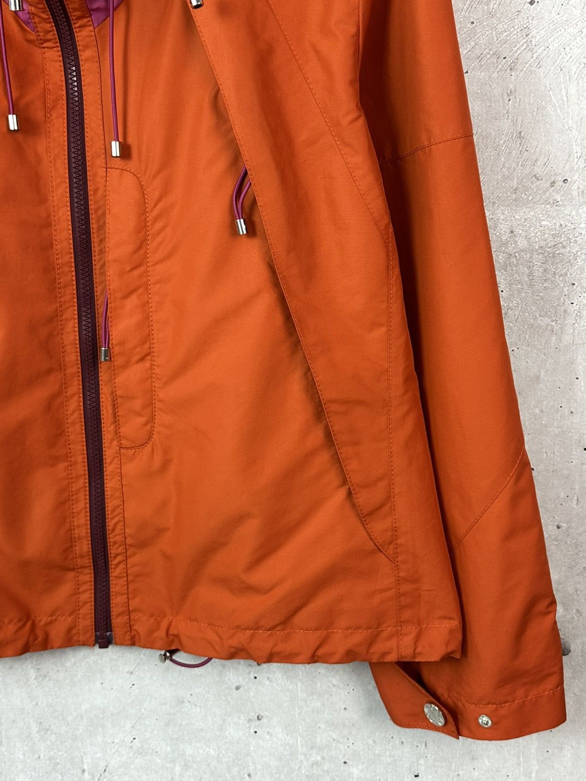 Other Creenstone Orange Nylon Full Zip Relaxed Women’s Jacket Size M / US 6-8 / IT 42-44 - 6 Thumbnail
