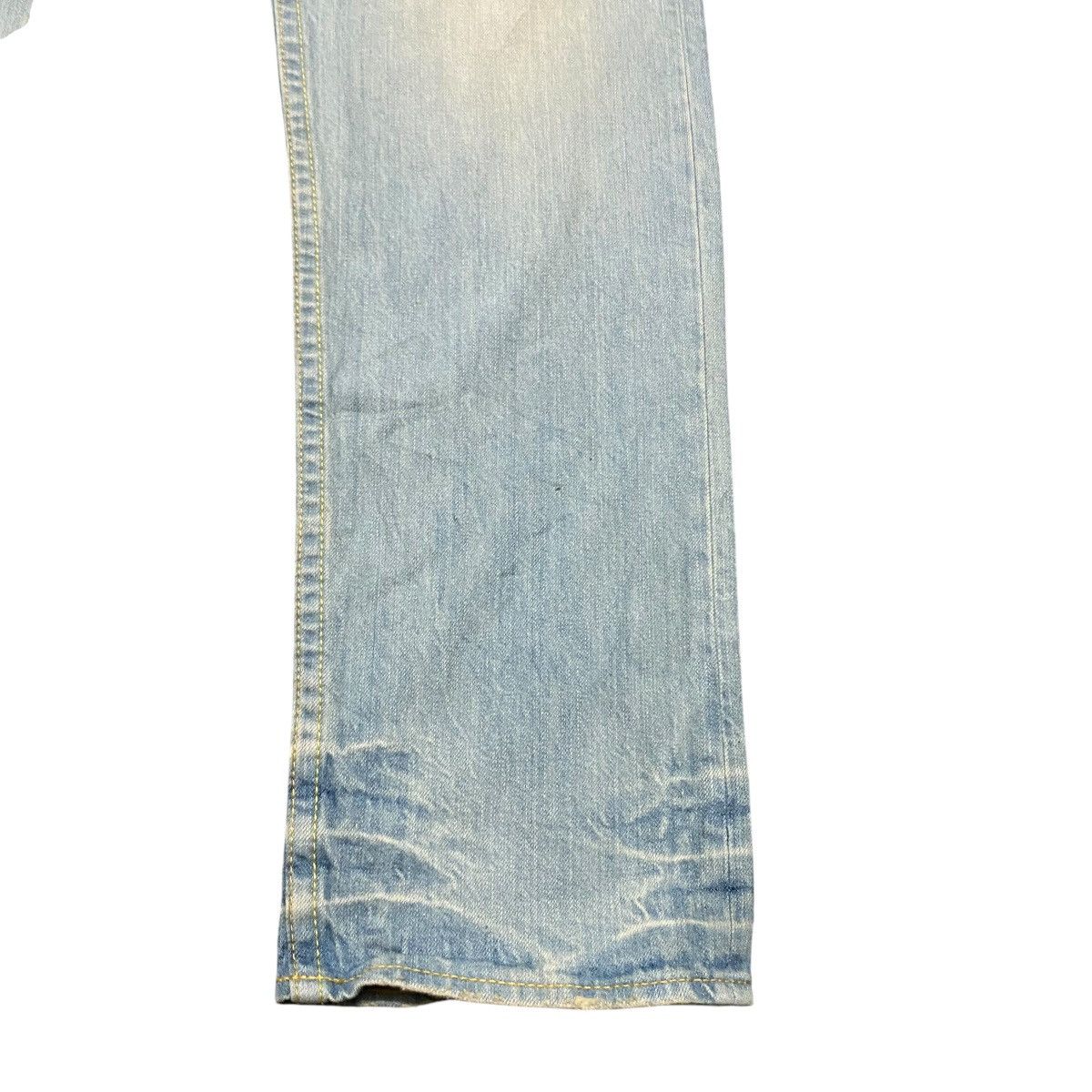 Japanese Brand CO&LU Denim Mesh Painter Jeans Size US 33 - 9 Thumbnail