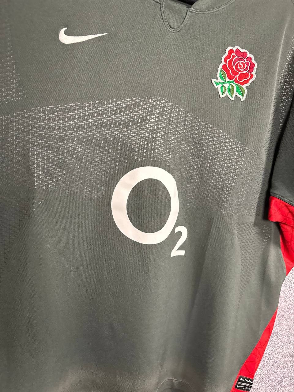Nike Vintage England Rugby Union Nike O2 Jersey XL Size US XL / EU 56 / 4 - 8 Thumbnail