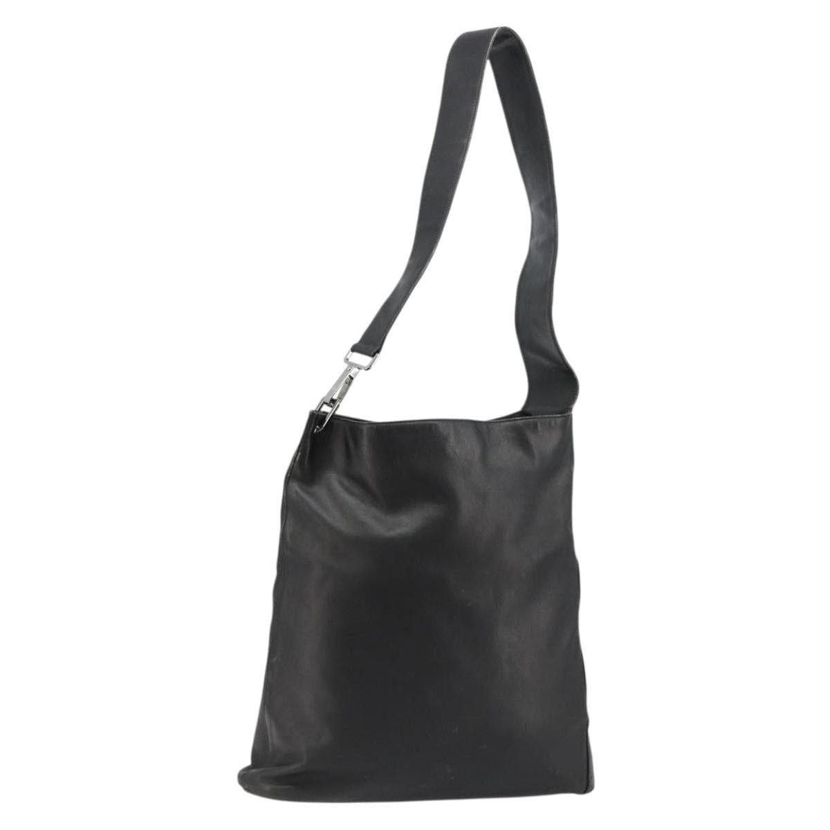 Gucci Gucci Guccissima Shoulder Bag Black Size ONE SIZE - 1 Thumbnail