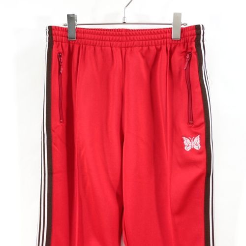 Needles Sweat Pants Narrow Track Poly Smooth Red Size US 31 - 3 Thumbnail
