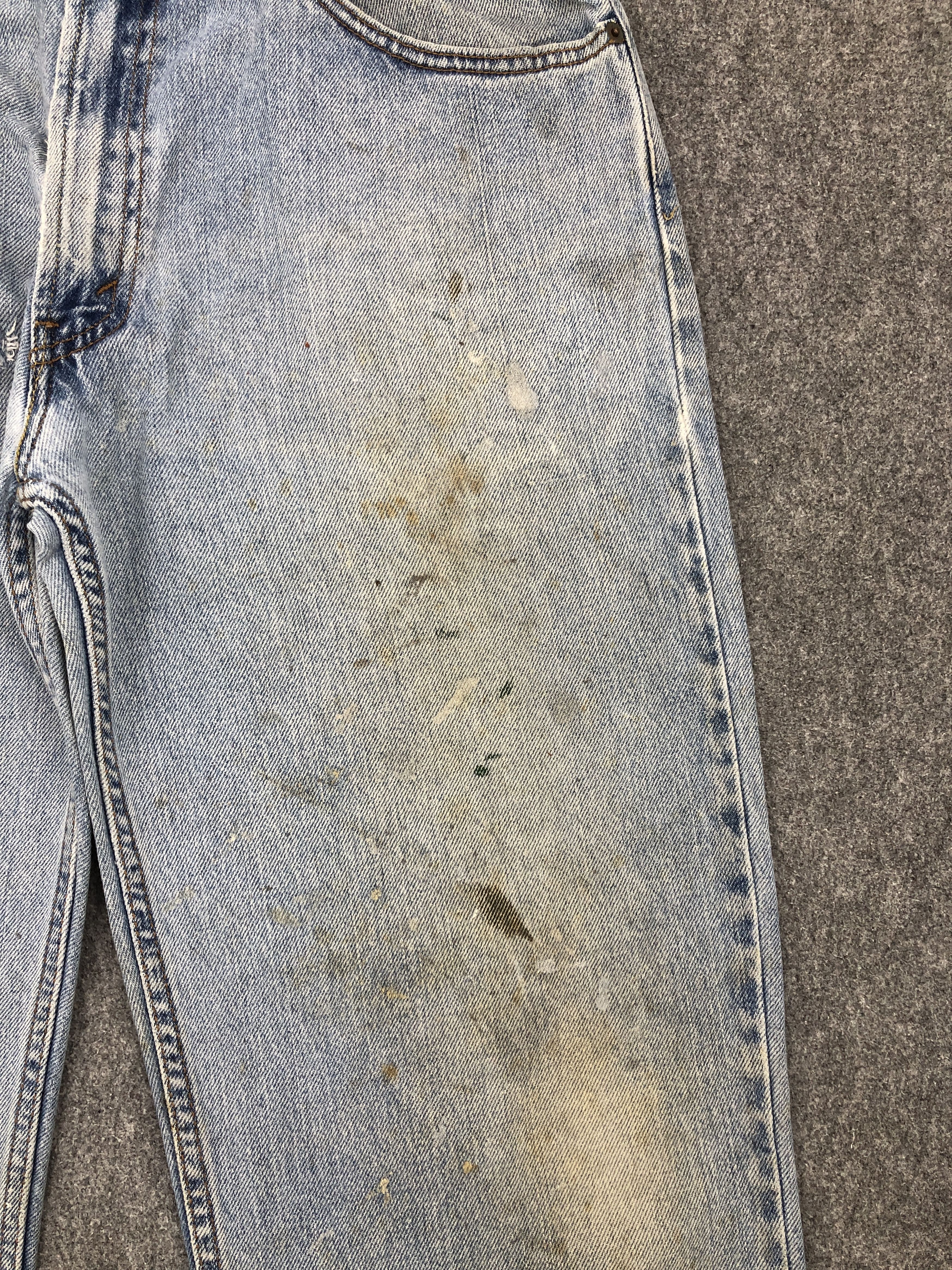 Levi's × Vintage Dirty Faded Blue Vintage Levis 550 Jeans Size US 35 - 9 Thumbnail