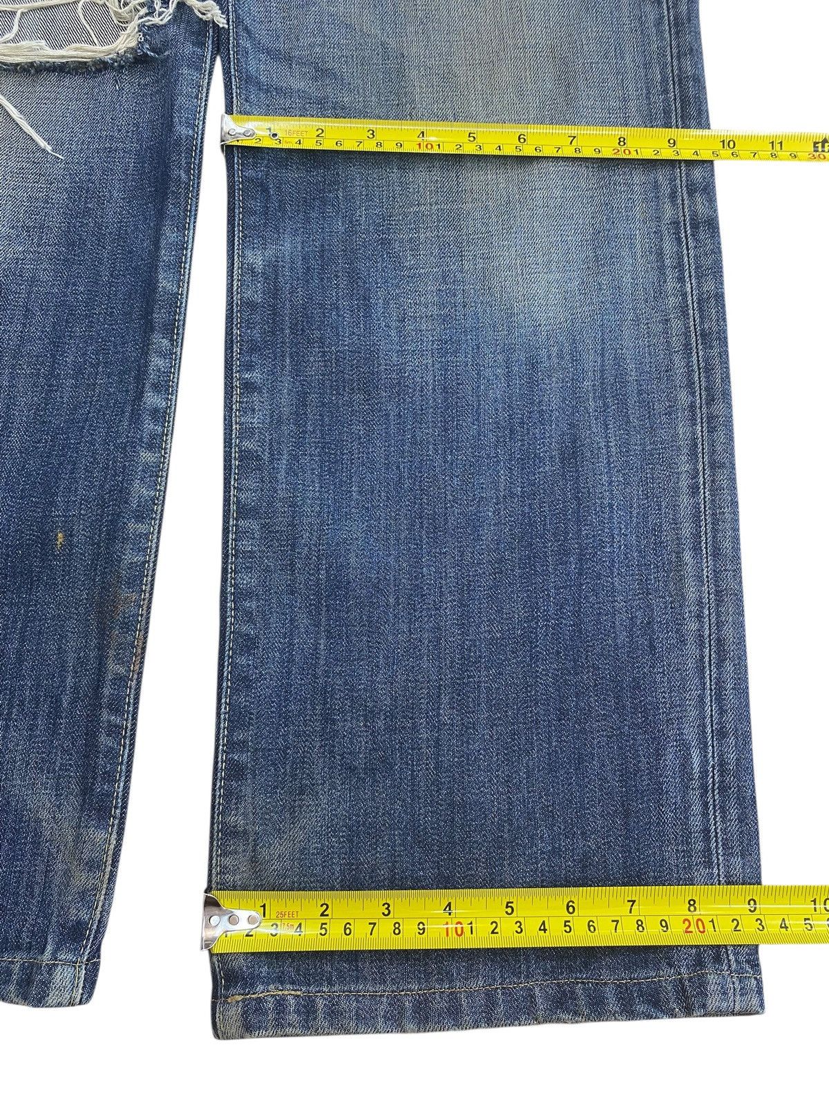 Uniqlo Uniqlo Whiskers Faded Wash Style Loose Jeans Size US 32 / EU 48 - 7 Thumbnail