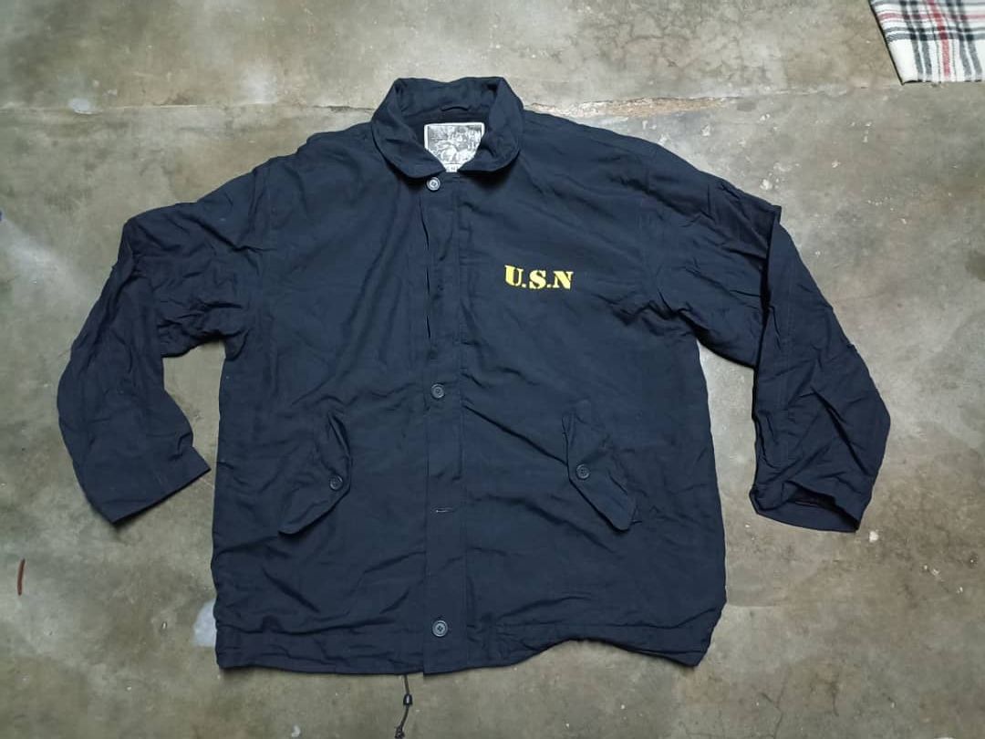 Vintage Vintage USN Jacket Size US XL / EU 56 / 4 - 3 Thumbnail
