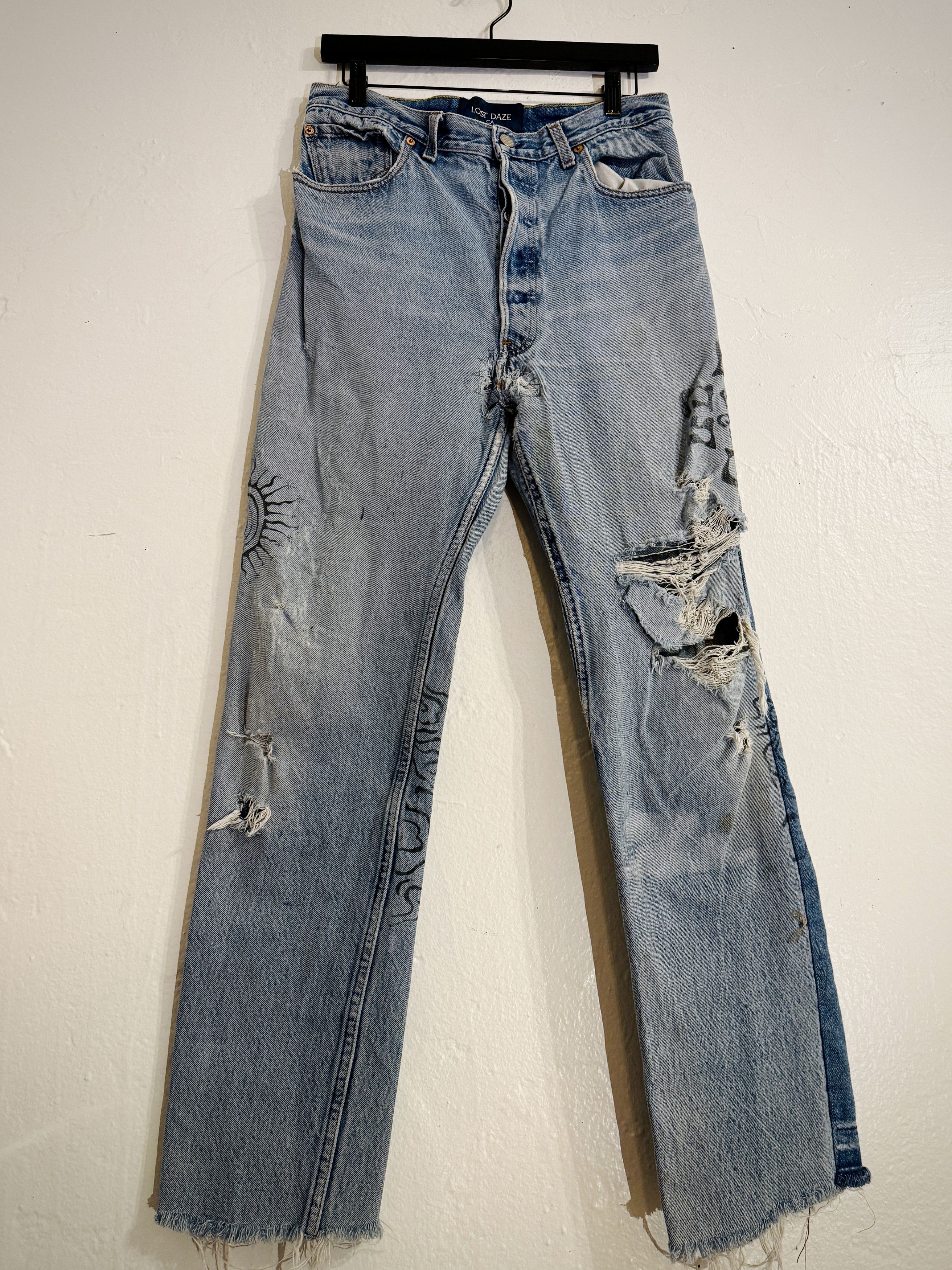 Lost Daze Reconstructed Denim Size US 30 / EU 46 - 1 Thumbnail