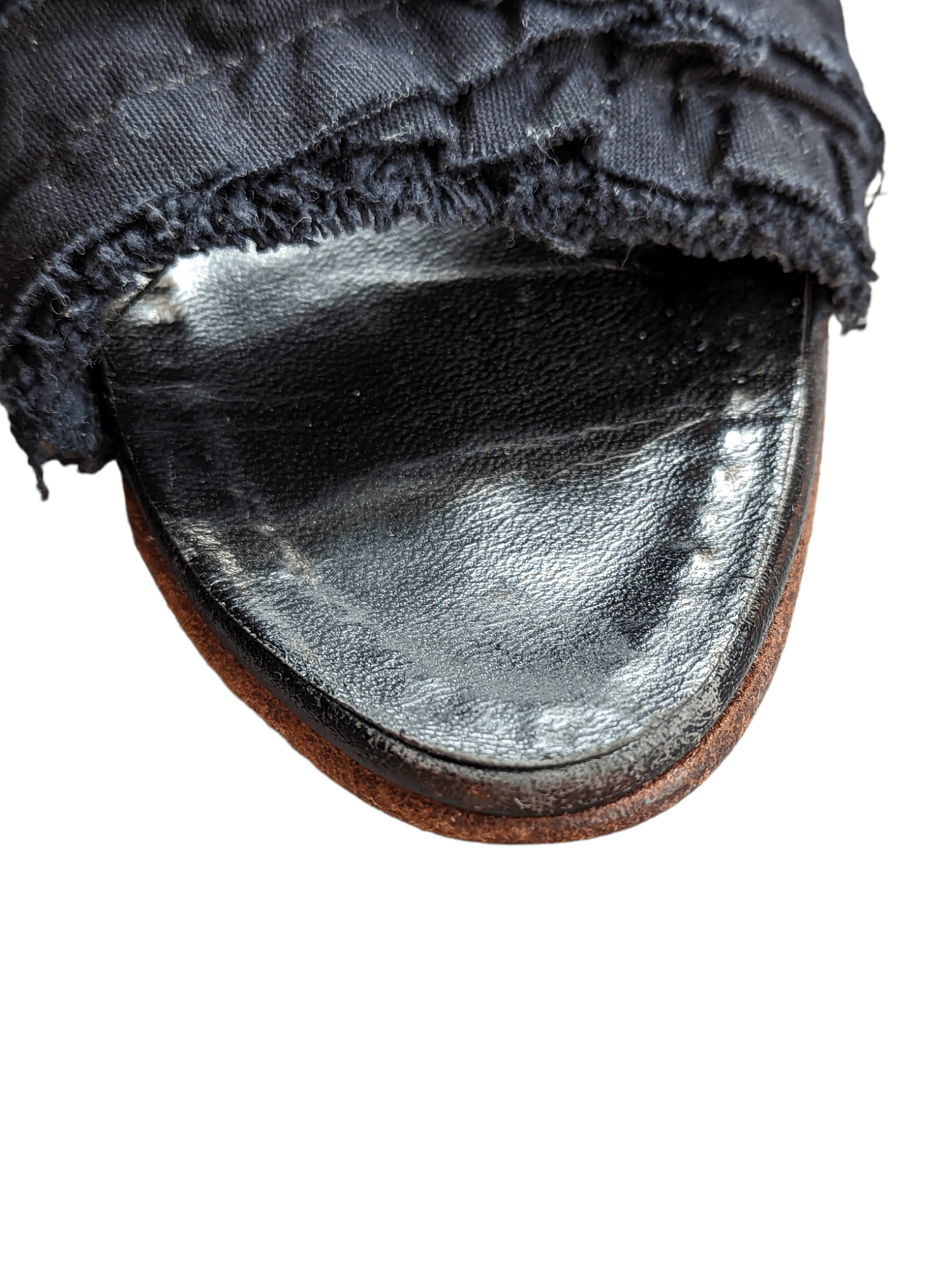 CDG by Comme des Garcons × Comme des Garcons × Designer CDG COMME DES GARCONS TRICOT SLIP ON SANDAL FLATS Size US 5.5 / IT 35.5 - 3 Thumbnail