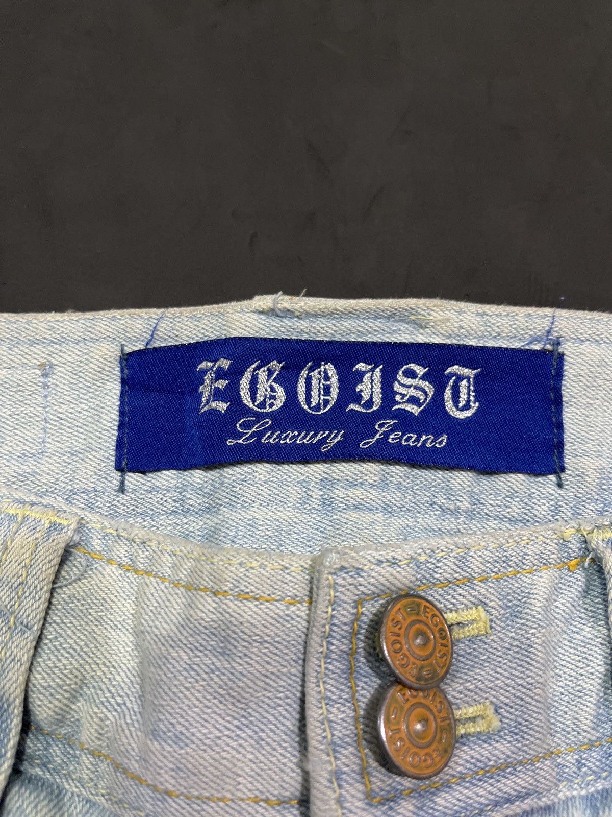 If Six Was Nine 🖤BLACKDAY🖤Egoist flared denim tornadomart styled Size 31" - 10 Thumbnail