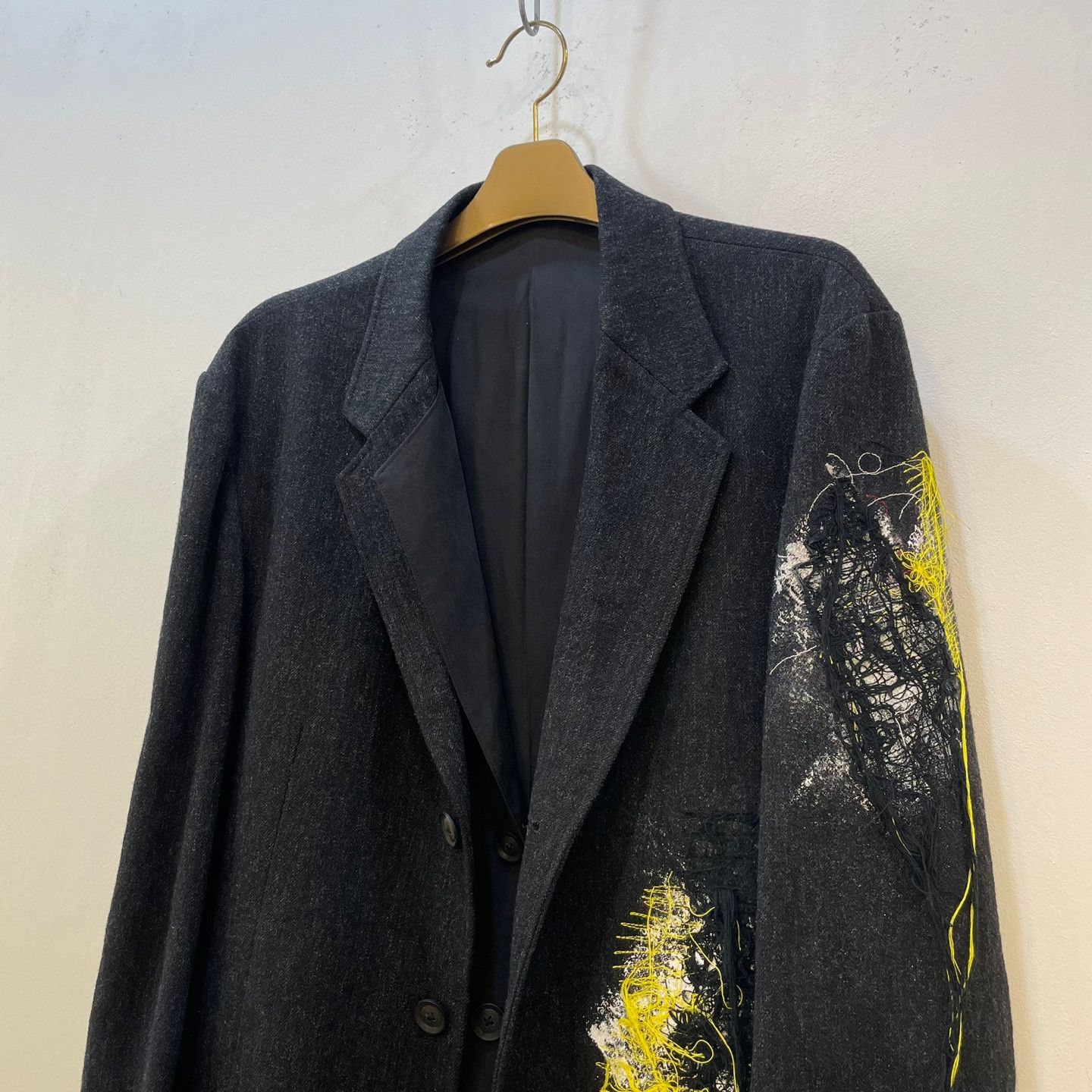 Yohji Yamamoto yohji yamamoto 20fw destroyed jacket Size US XL / EU 56 / 4 - 5 Thumbnail