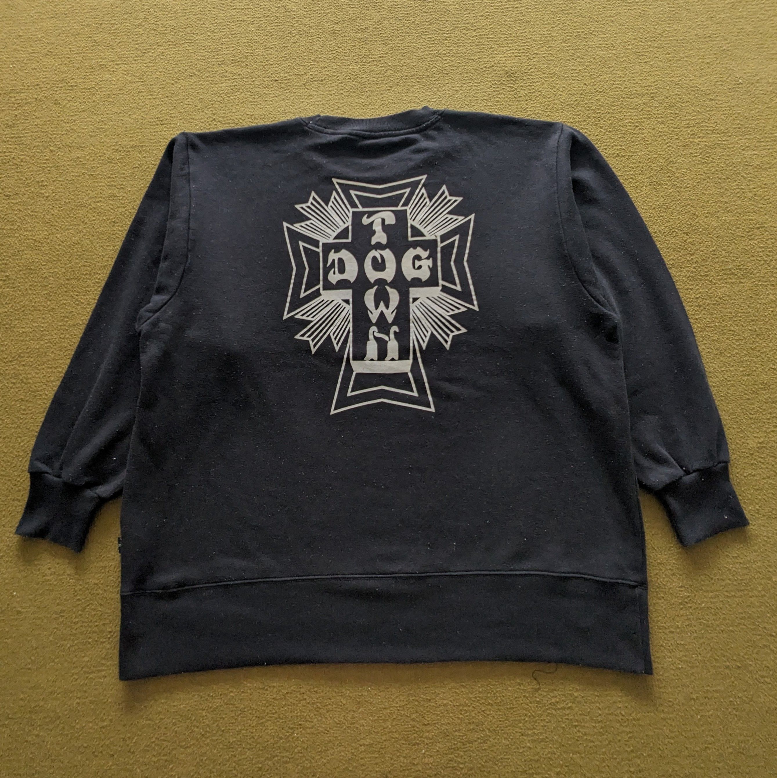 Vintage Vintage DOG TOWN Black Dragon Crewneck Sweatshirt Size US XL / EU 56 / 4 - 1 Thumbnail