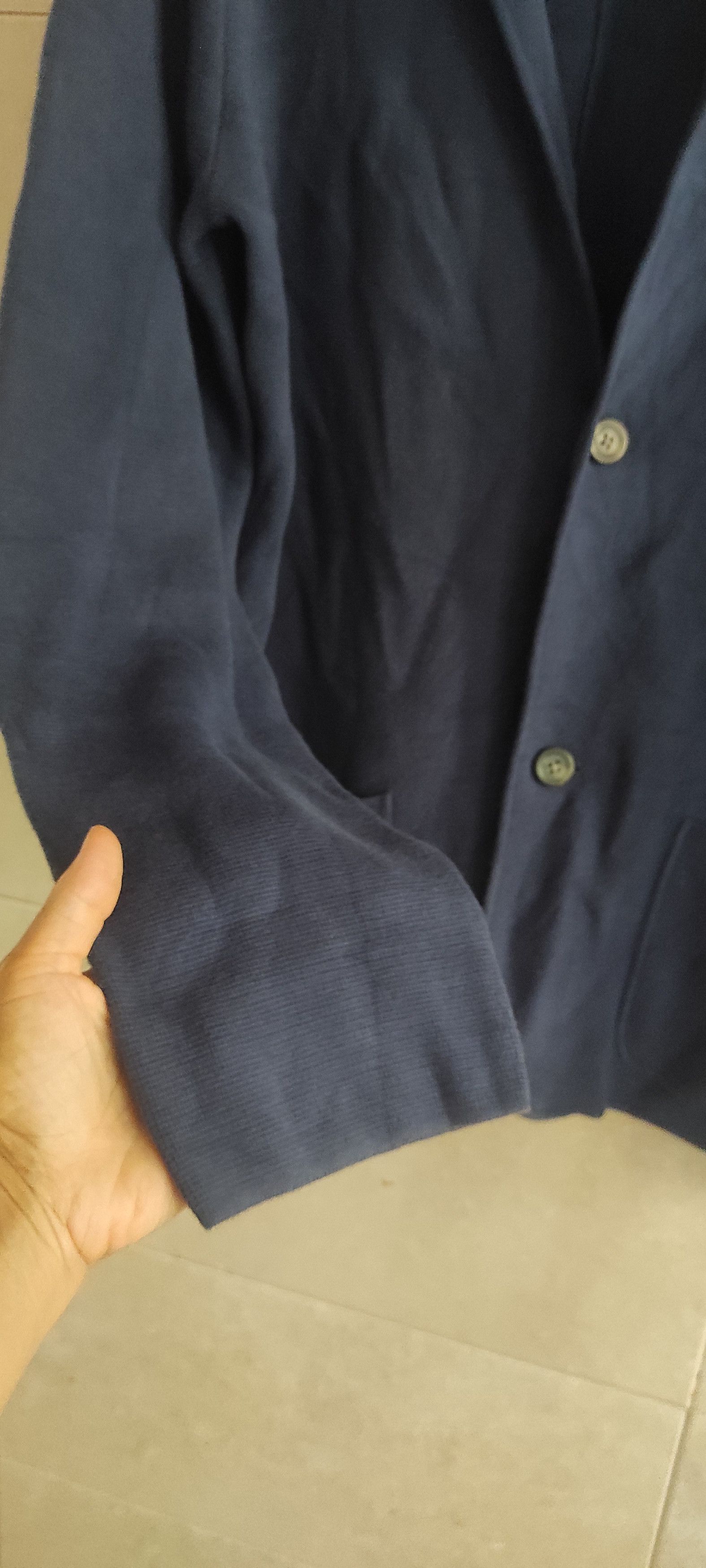 Other Fynch-Hatton Knit Buttons Blazer Like Vest in color Navy Size US L / EU 52-54 / 3 - 5 Thumbnail