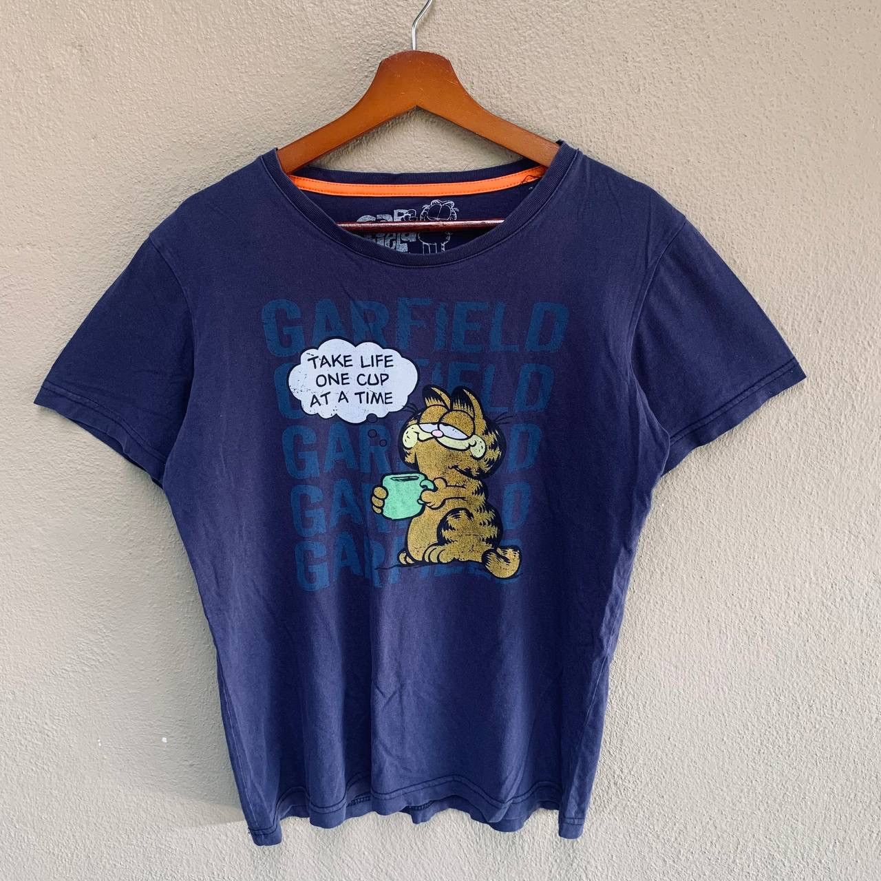 Cartoon Network Faded Vintage Garfield Cartoon Movie Tees Size US S / EU 44-46 / 1 - 1 Thumbnail