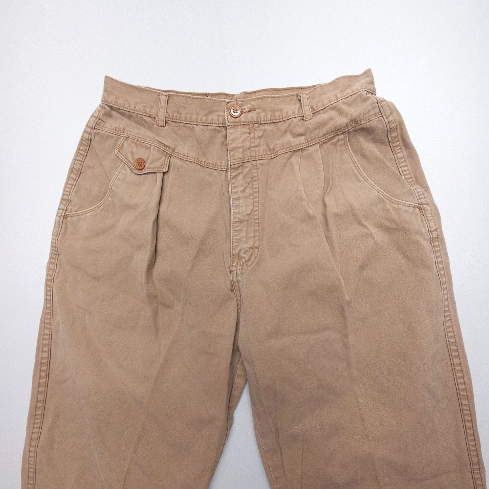 Vintage VINTAGE Rockies High Rise Chino Pants Womens 30 in 30 in Brown 80s 90s Southwestern Outdoor Vintage Rising? Size 38" / US 16 / IT 52 - 3 Thumbnail
