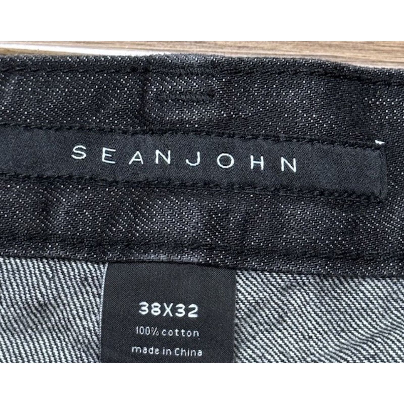 Sean John Y2k BAGGY Fit Jeans Mens Sean John 38x30 Wide Leg Type Size US 38 / EU 54 - 4 Thumbnail