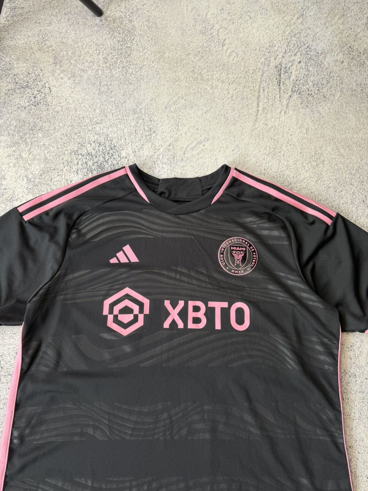 Adidas Inter Miami 2023 Away Jersey | Vintage Soccer Size US XL / EU 56 / 4 - 2 Thumbnail