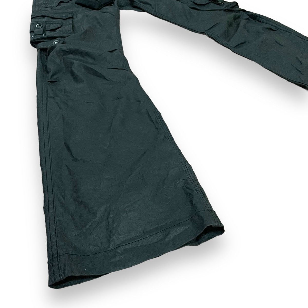 If Six Was Nine 🇯🇵 SUPER FLARE NICOLE CLUB FOR MEN CARGO WAXED PANTS Size US 32 / EU 48 - 5 Thumbnail