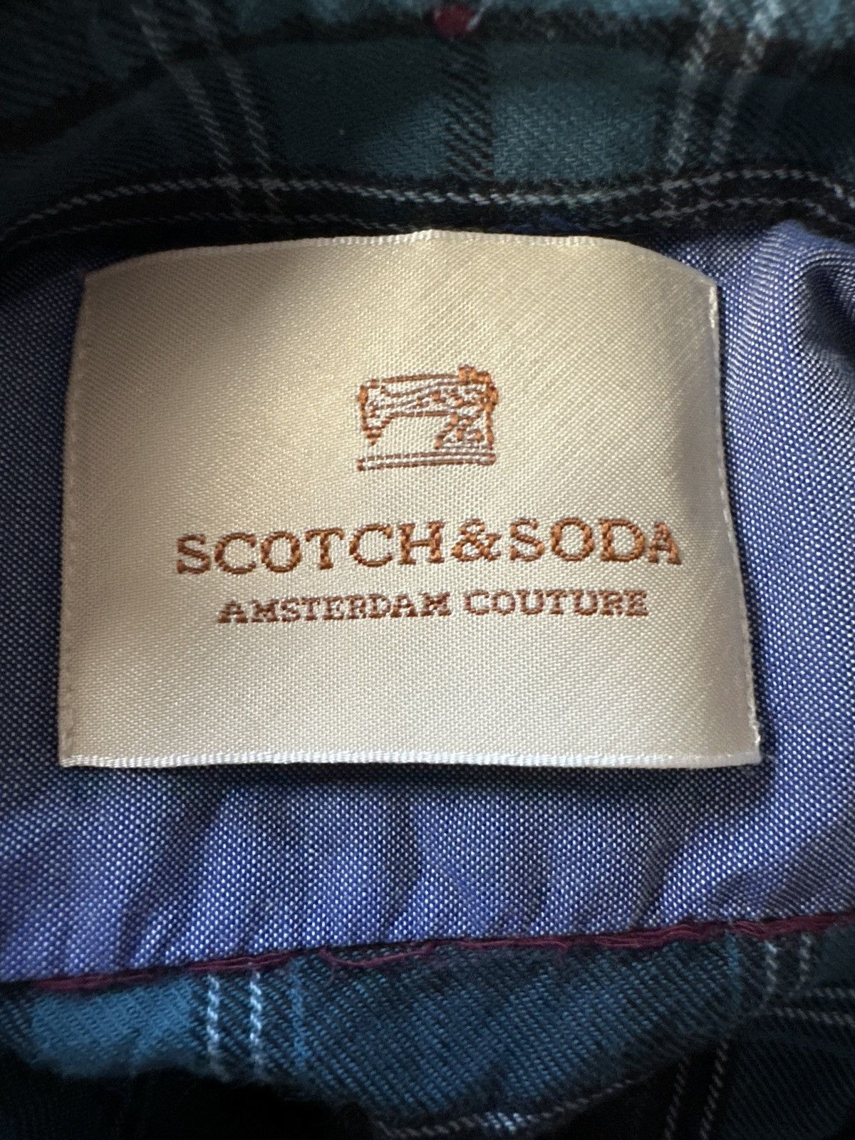 Scotch & Soda Scotch and Soda Flannel Long-Sleeve Button-Down Size Medium Size US M / EU 48-50 / 2 - 5 Thumbnail