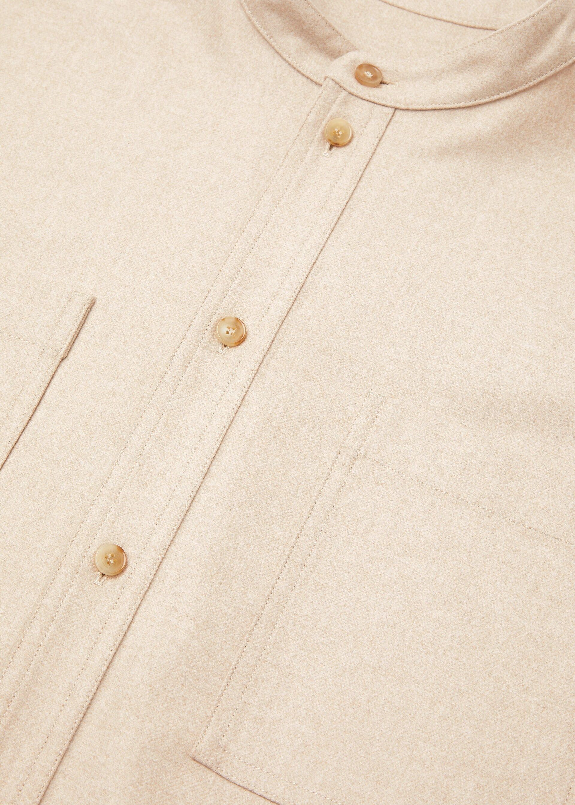 Loro Piana os11x0426 FAQ6631 Gyles Shirt in Majestic Wind Size S / US 4 / IT 40 - 7 Thumbnail