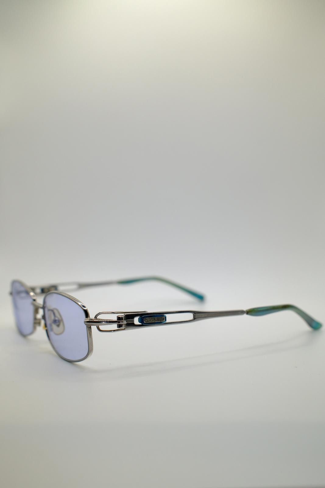 Jean Paul Gaultier 90 Jean Paul Gaultier Metal Frame Mechanical Script Sunglass Size ONE SIZE - 2 Thumbnail