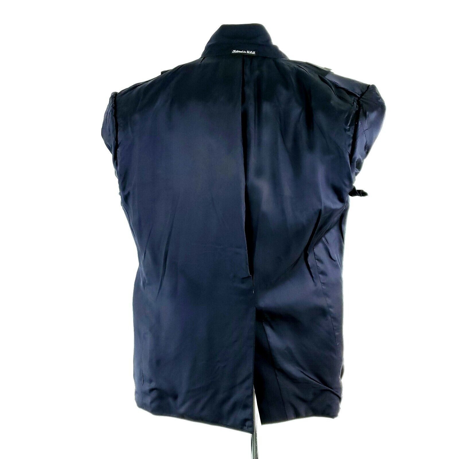 Tom James Tom James Executive Wool 2 Button Blazer 38R Blue Size 38R - 11 Thumbnail