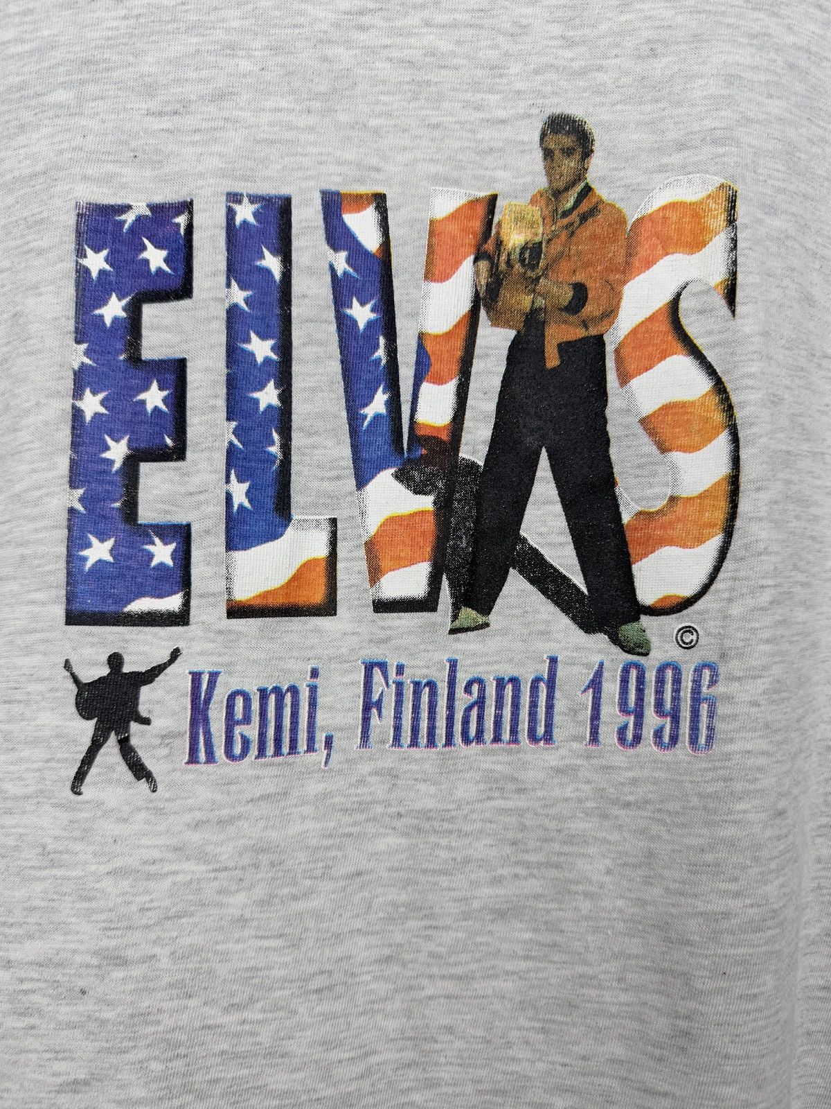 Band Tees Elvis Presley 1996 Kemi Finland The Best vintage band tee Size US L / EU 52-54 / 3 - 3 Thumbnail