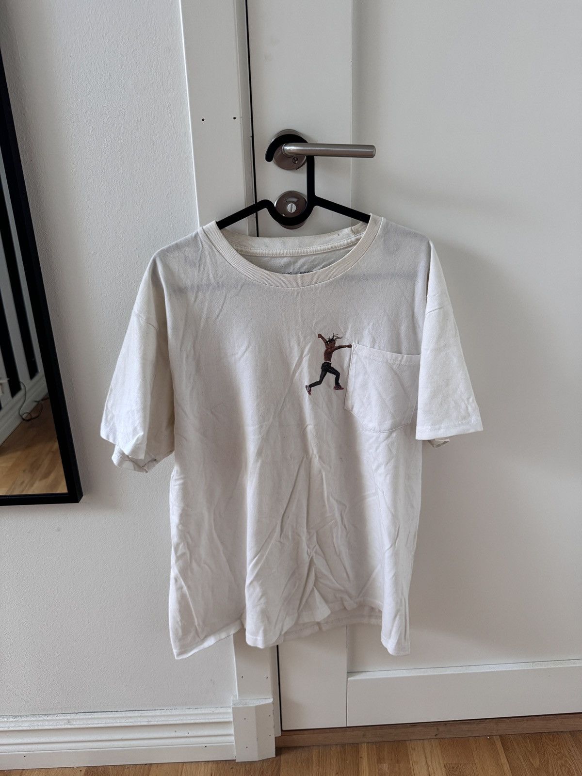 Travis Scott × Virgil Abloh Travis Scott x Virgil Abloh tee (off-white aj1 version) Size US M / EU 48-50 / 2 - 1 Thumbnail
