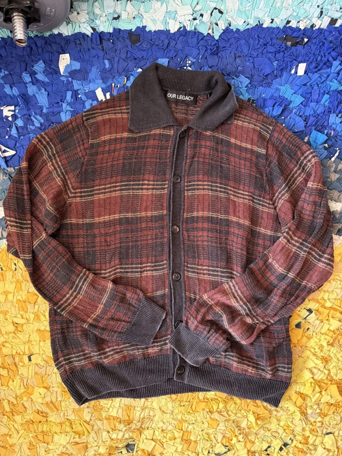 OURLEGACY EVENING POLO Camel 44 モーガン着用 OUR LEGACY EVENING POLO CAMEL FUZZY ALPACA (OUR LEGACY