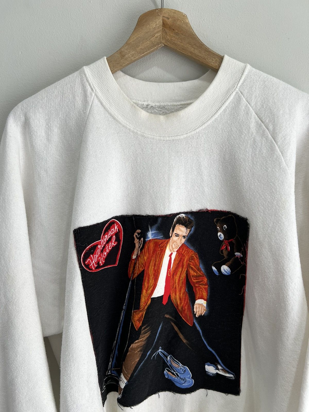 Vintage Vintage Elvis Presley Sweater sweatshirt Size US L / EU 52-54 / 3 - 4 Thumbnail