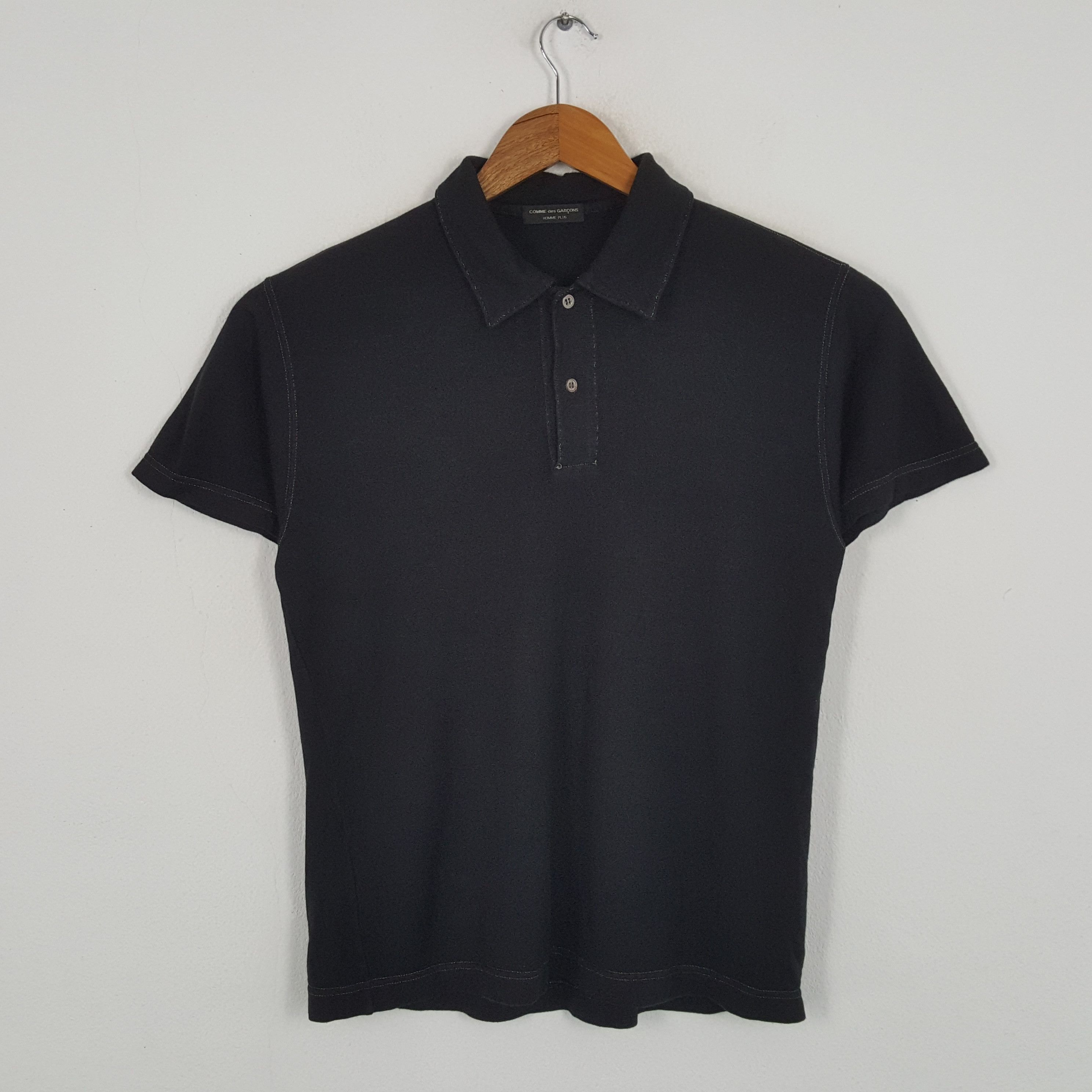 Comme des Garcons Homme Plus × Japanese Brand × Vintage Vintage COMME des GARÇONS HOMME PLUS Japanese Brand Polos Size US M / EU 48-50 / 2 - 1 Thumbnail