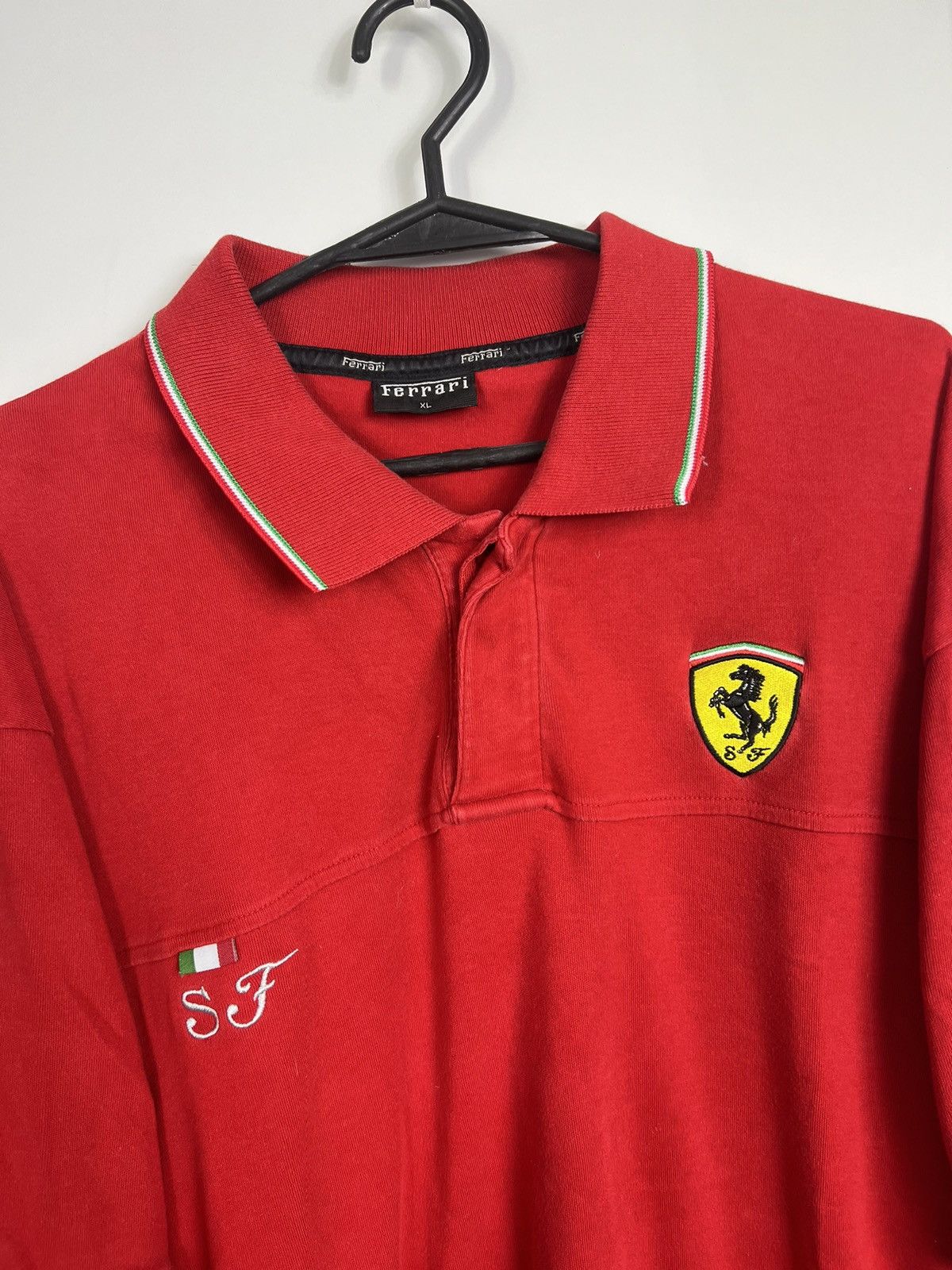 Ferrari × NASCAR Polo Shirt Ferrari vintage racing nascar Size US XL / EU 56 / 4 - 2 Thumbnail