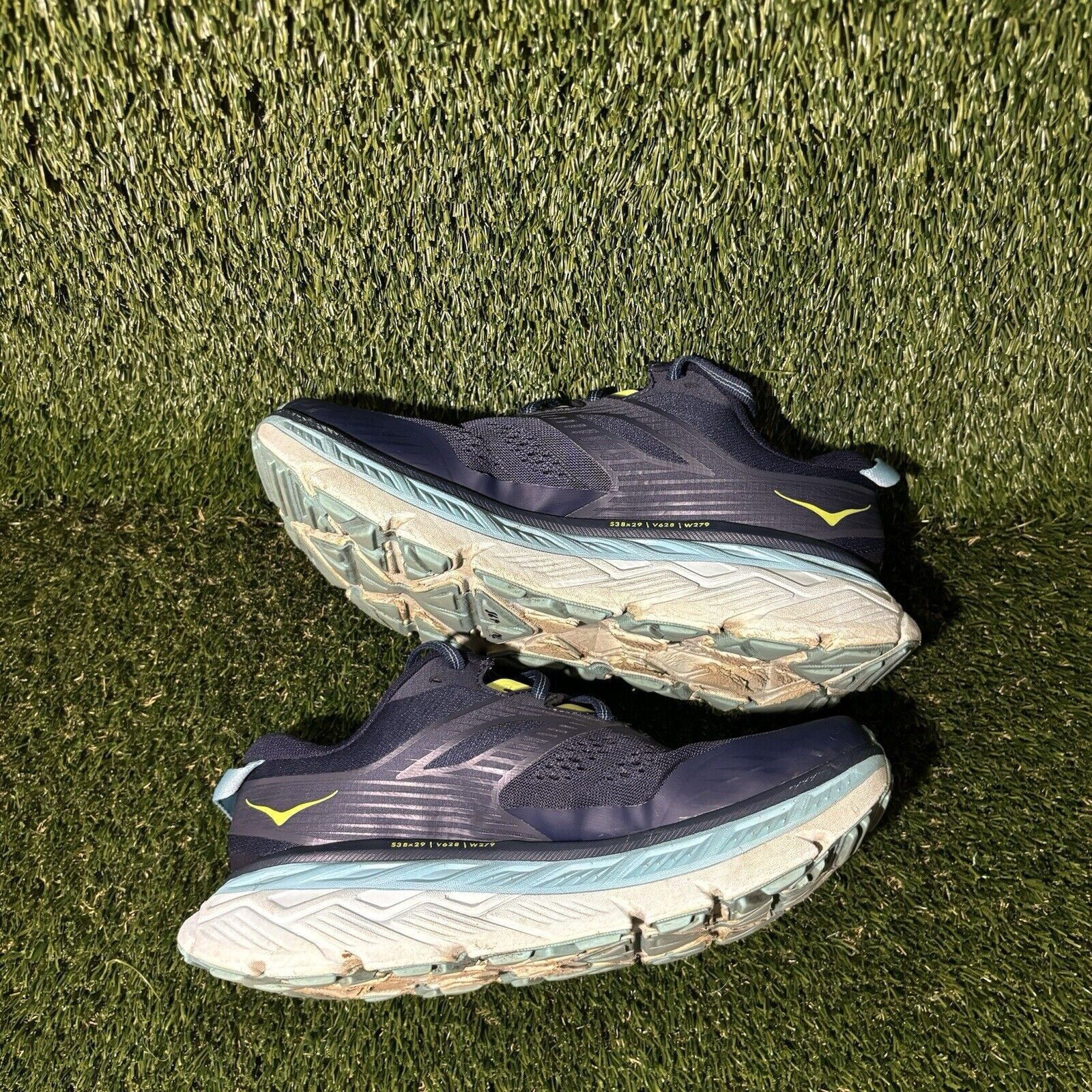 Hoka Size 7 - Hoka One One Stinson 6 Outer Space Blue Glass W Size US 7 / IT 37 - 6 Thumbnail